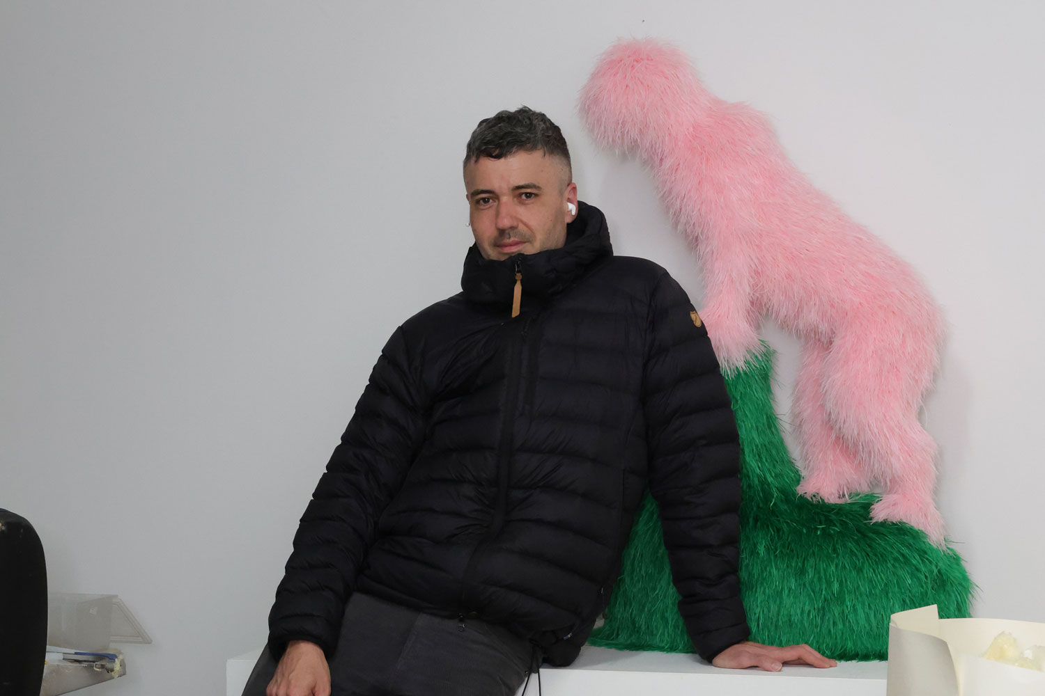 Mixed media sculptor Troy Emery
