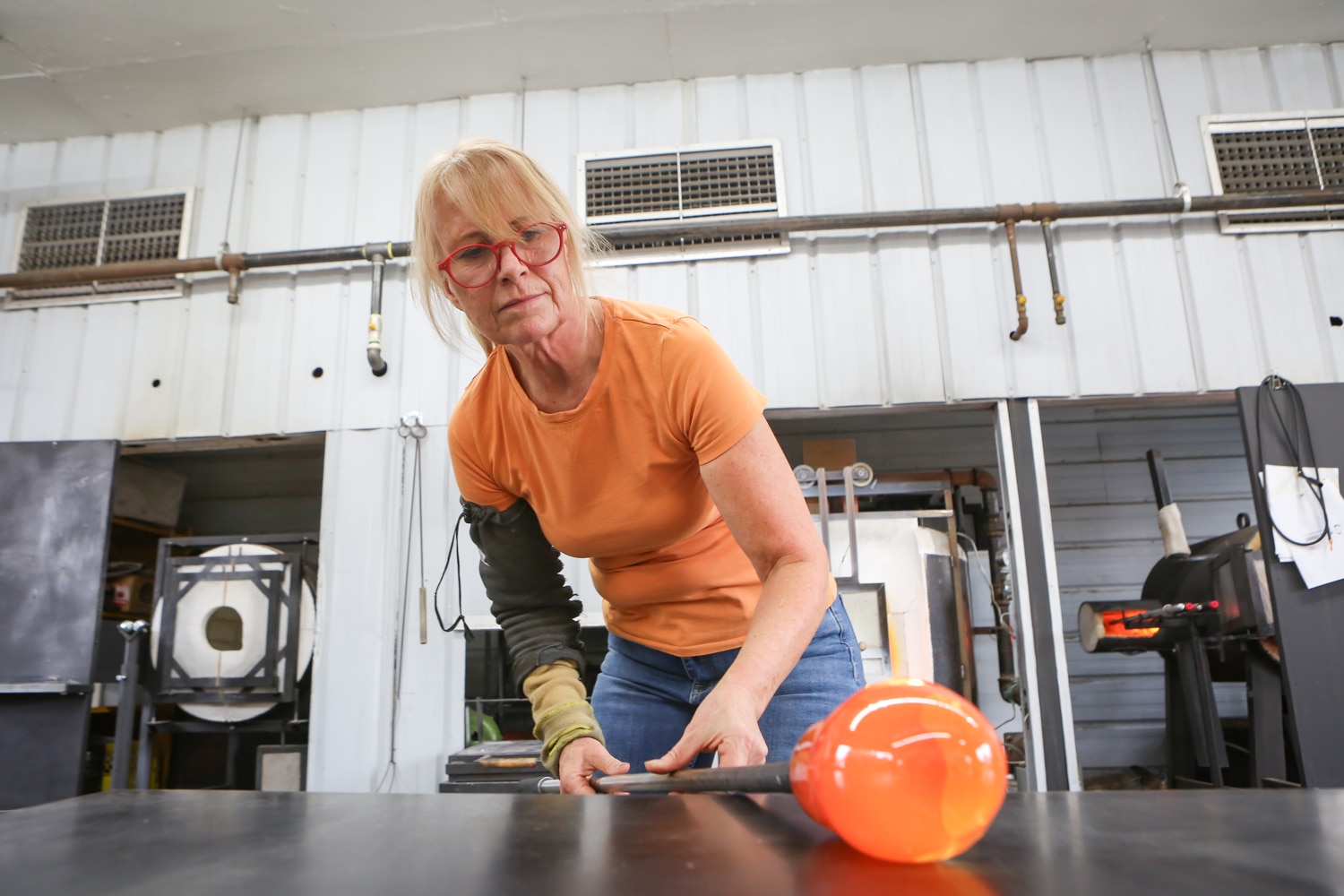 Julia Reimer Glassblowing