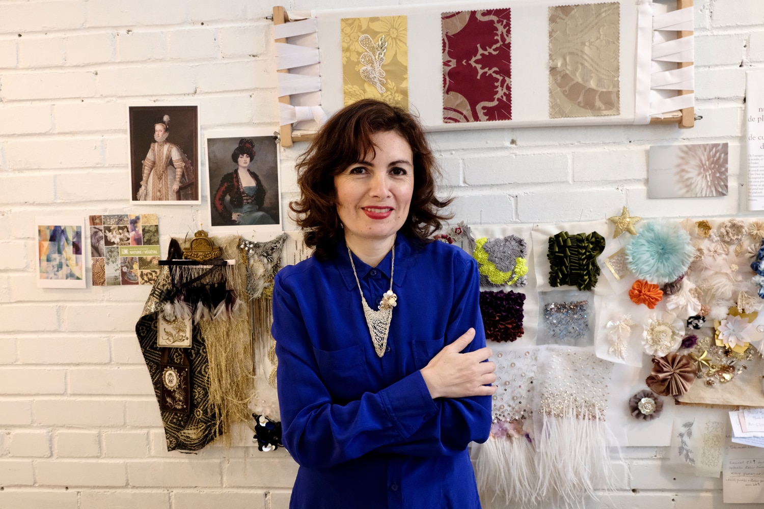 Embroiderer Tamara Rubilar