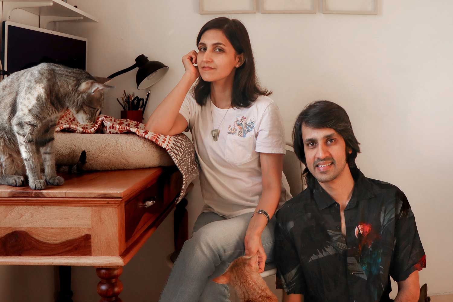 Paper artist Nayan Shrimali & Venus Bird