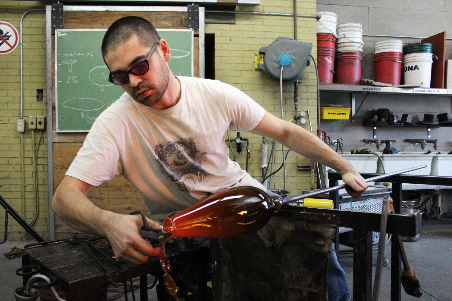 Jérémie St-Onge Glassblowing