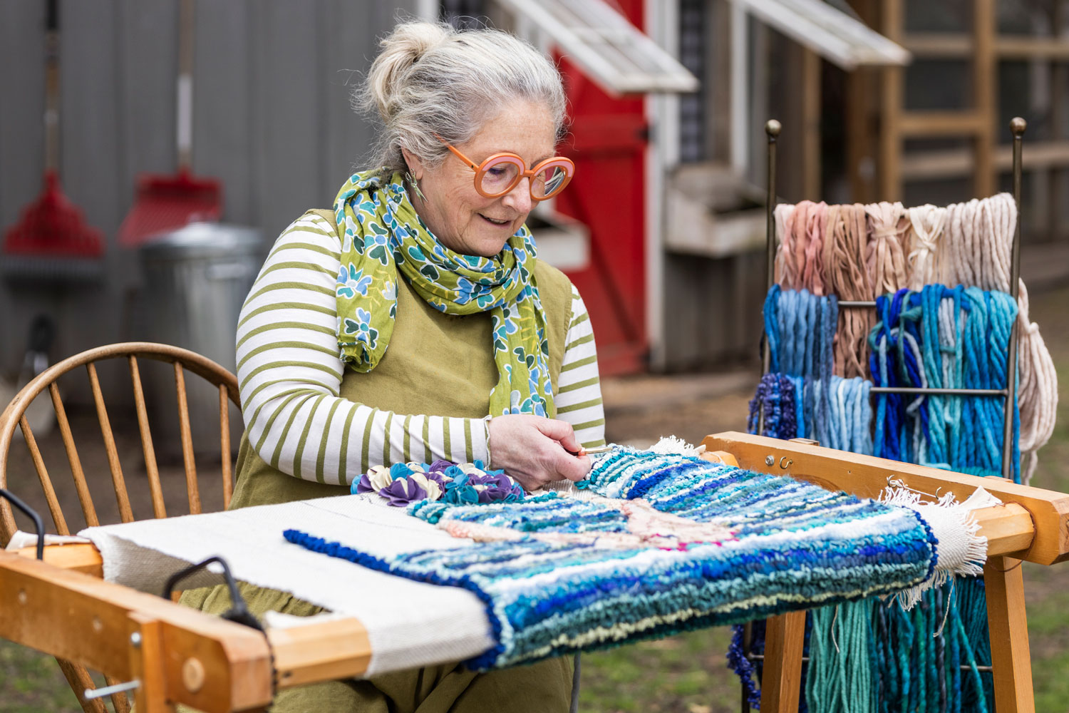 Yvonne Iten-Scott Textile sculpting