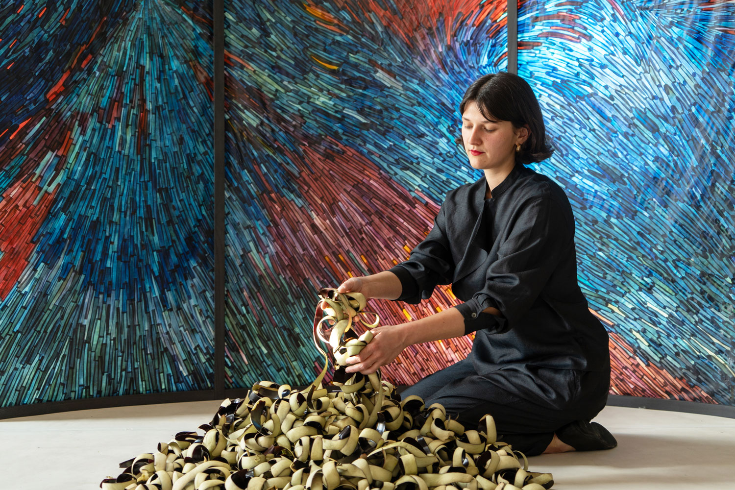 Textile creator Loumi Le Floc'h