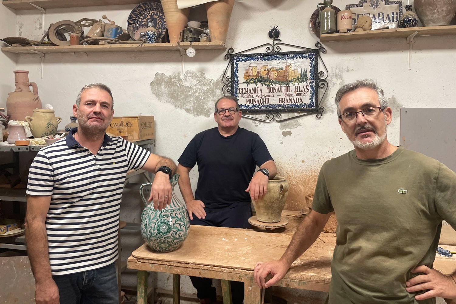 Blas Emilio, Luis Fernando & Roberto Casares Ceramics