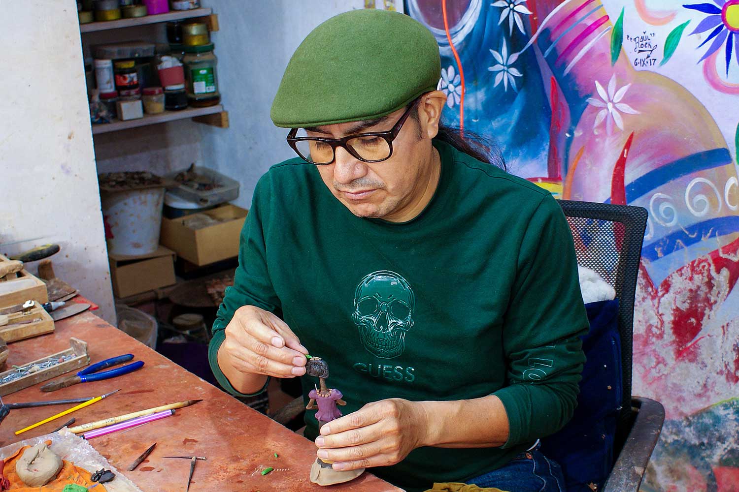 Ceramicist Cecilio Sánchez Fierro
