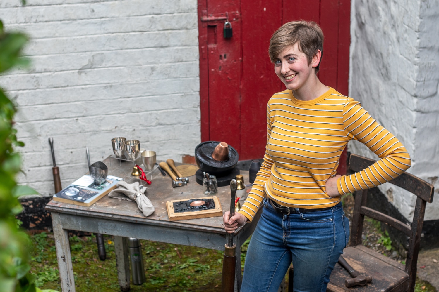 Silversmith Claire Mooney