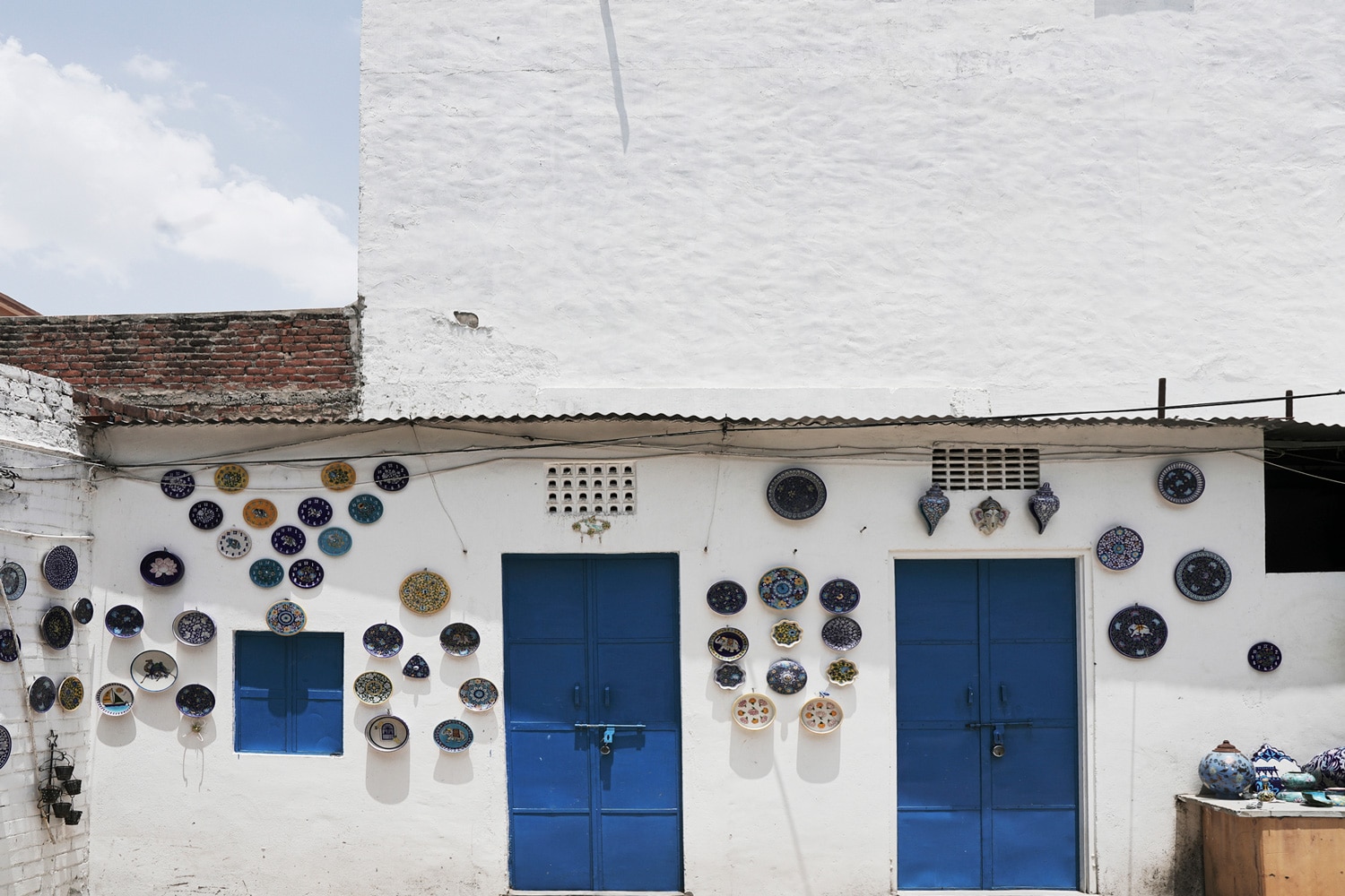Ceramicist Ram Gopal Blue Pottery