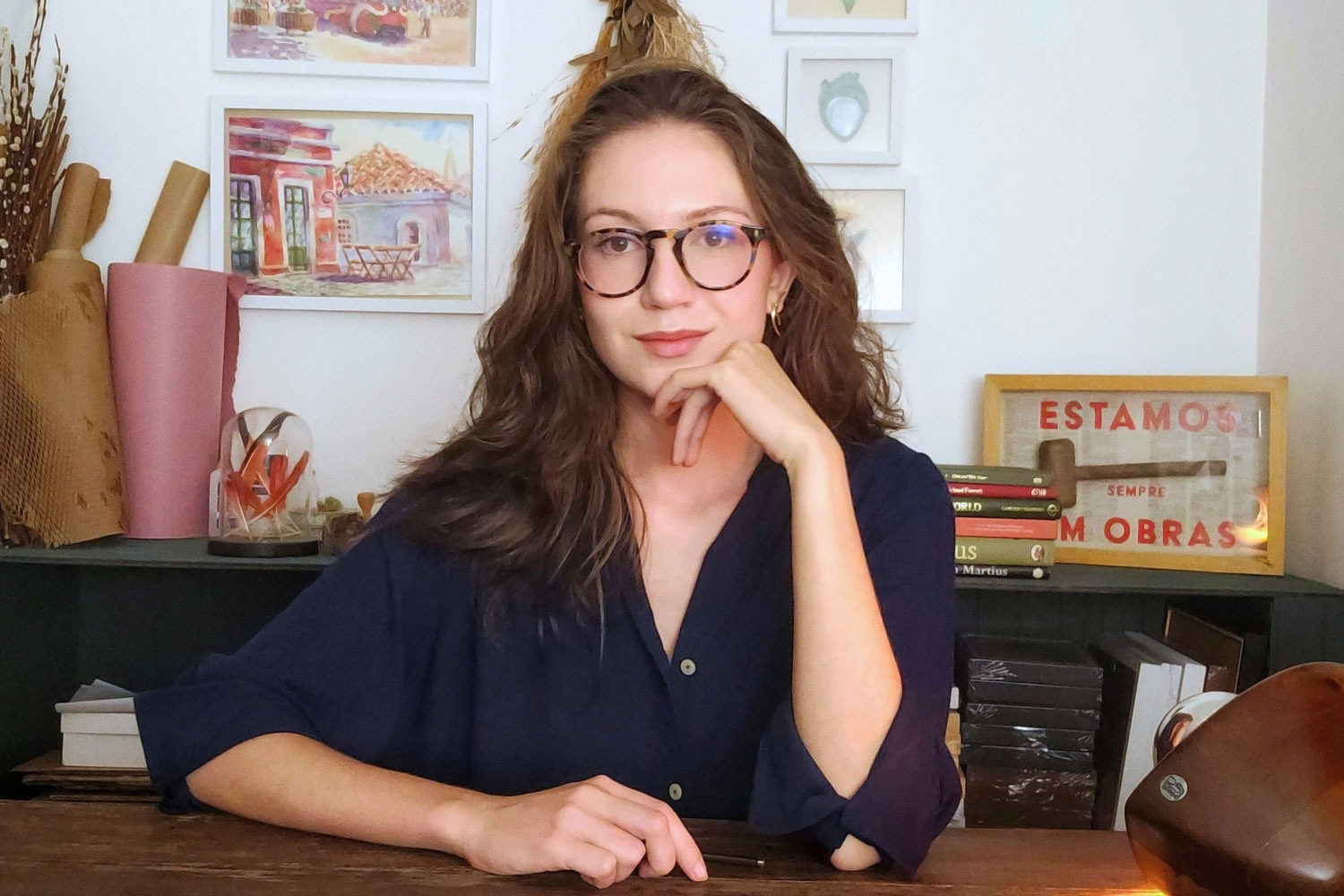 Embroiderer Laura Dalla Vecchia