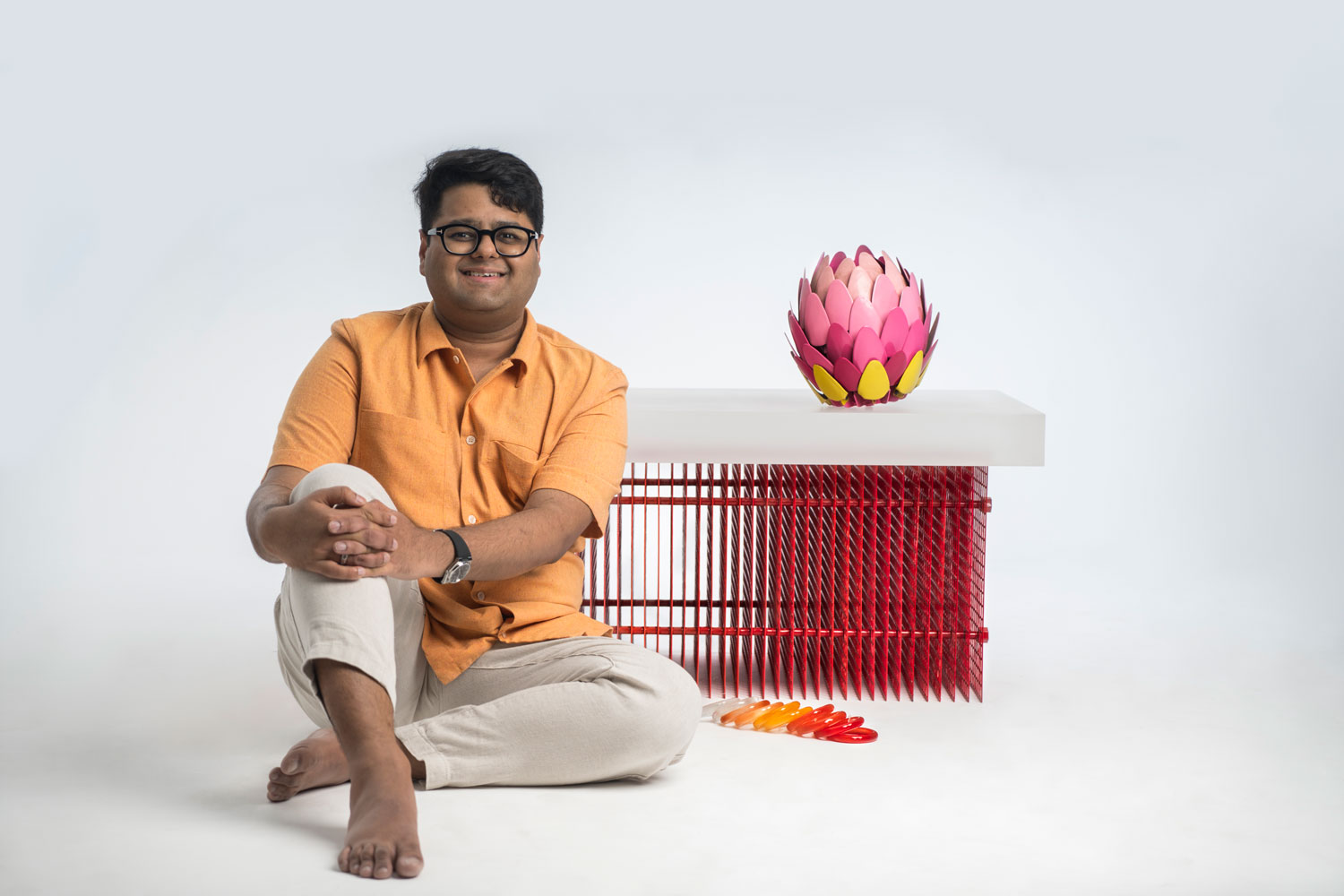 Metal enameller Dhruv Agarwwal