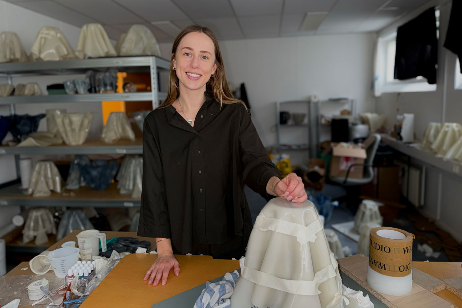 Emilie Jensen Resin art