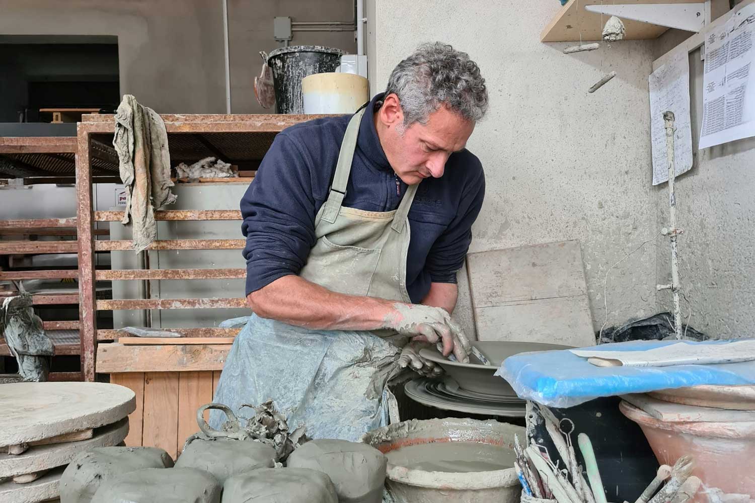 Ceramicist Andrea Farci