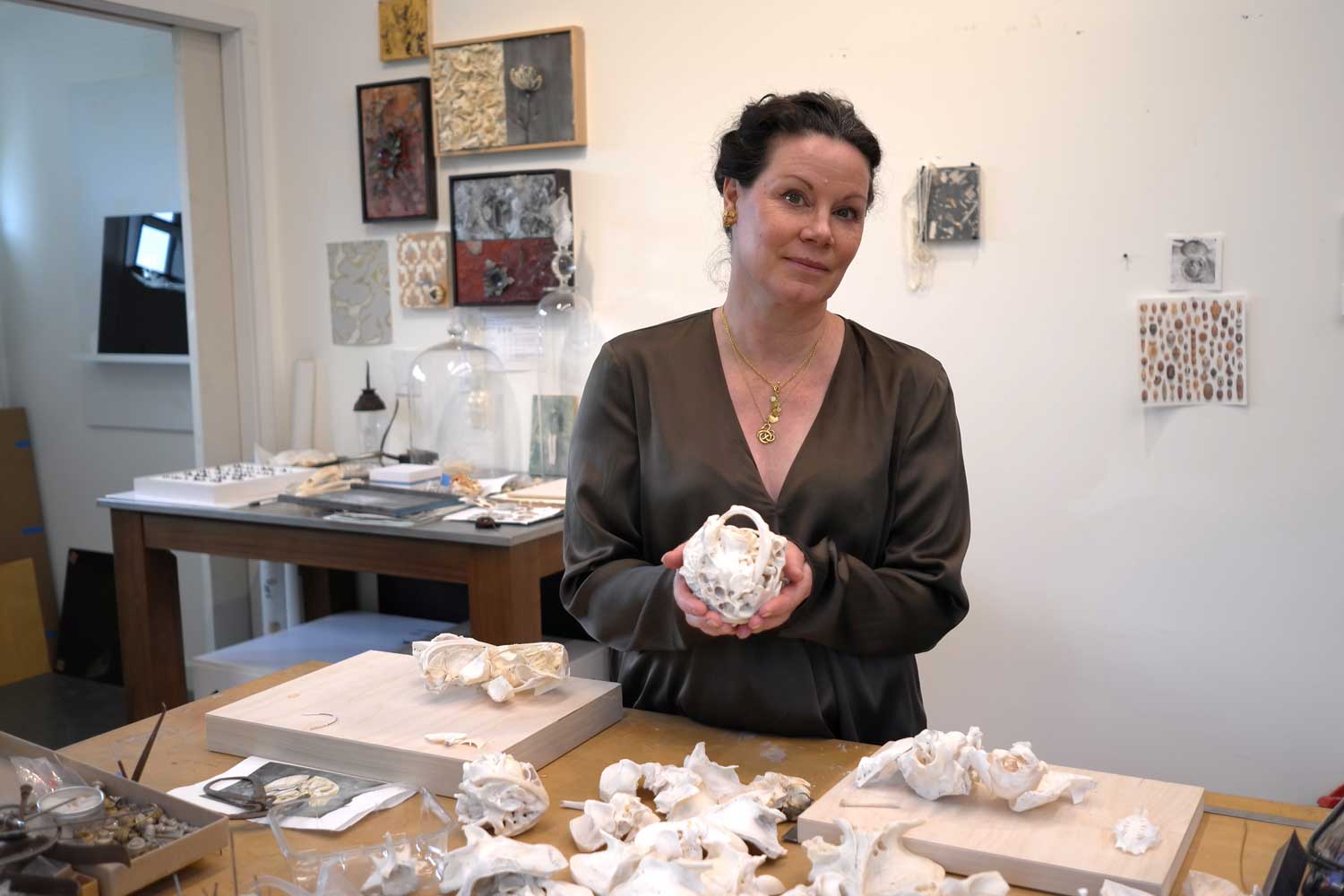 Jennifer Trask Mixed media sculpture
