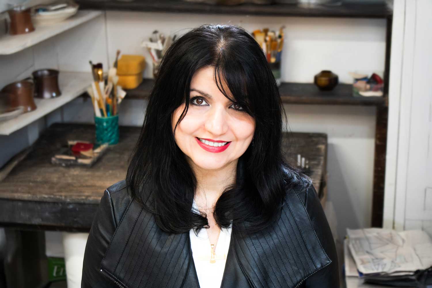 Ceramicist Azadeh Mehryar