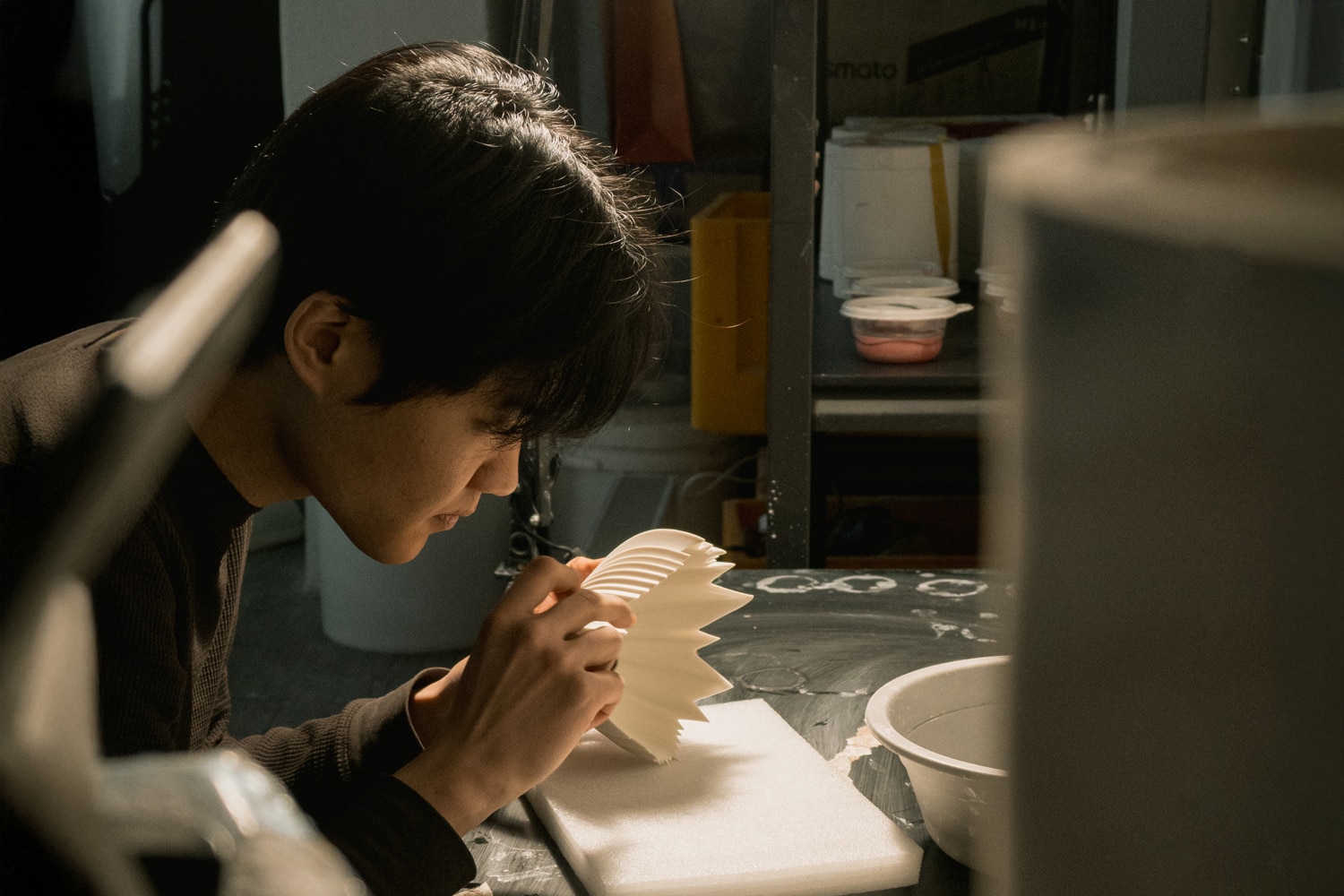 Porcelain maker Jaehyeon Lim