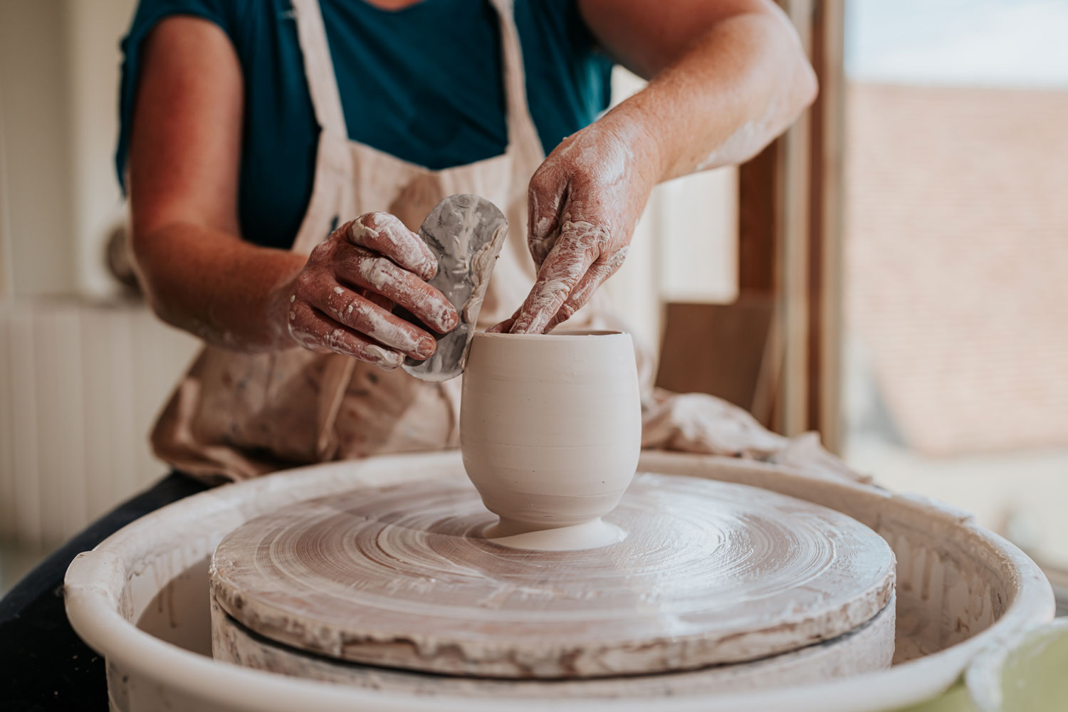 Elsa Dinerstein Porcelain crafting