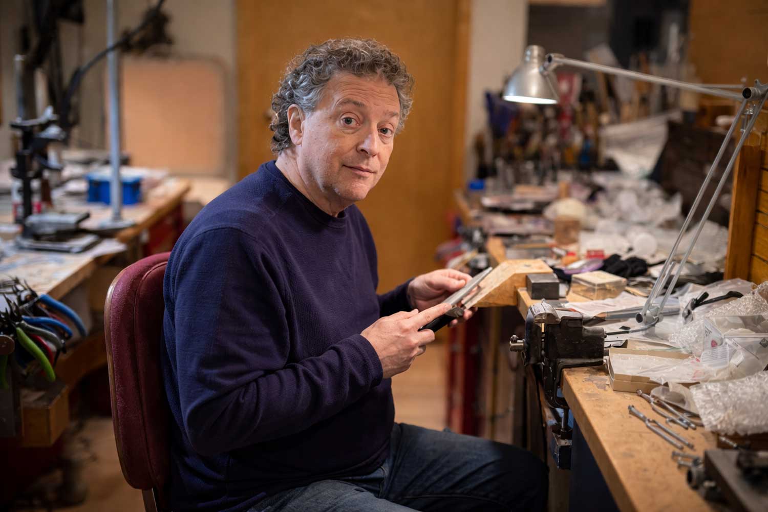 Jewellery maker Donald Friedlich