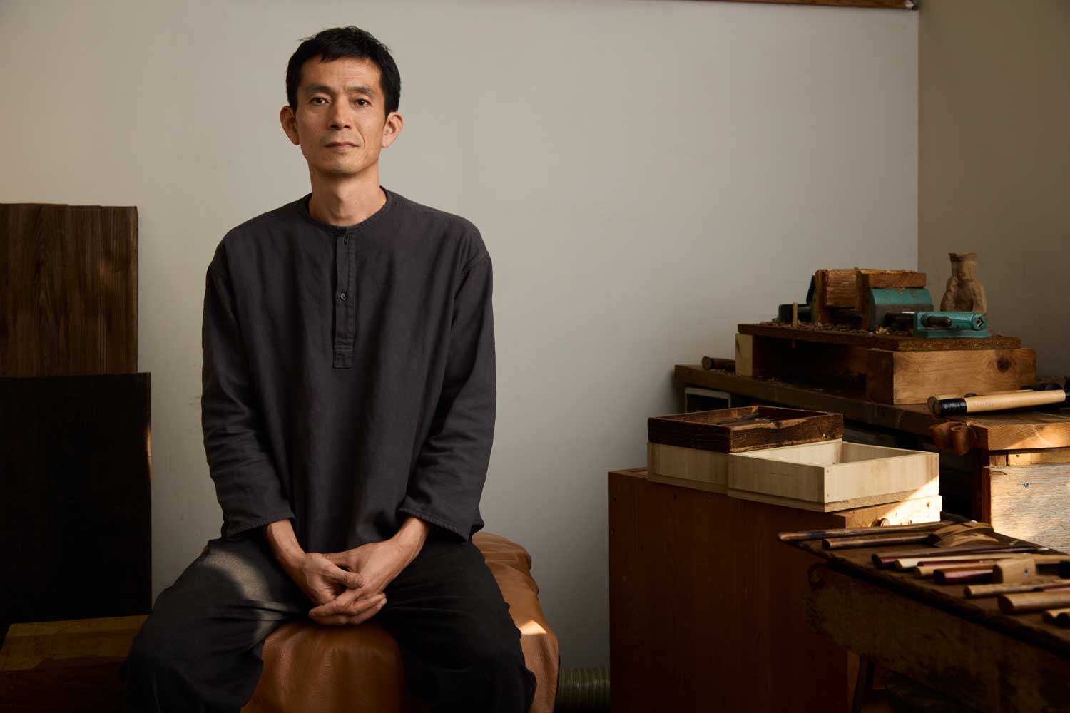 Mixed media sculptor Masaya Hashimoto