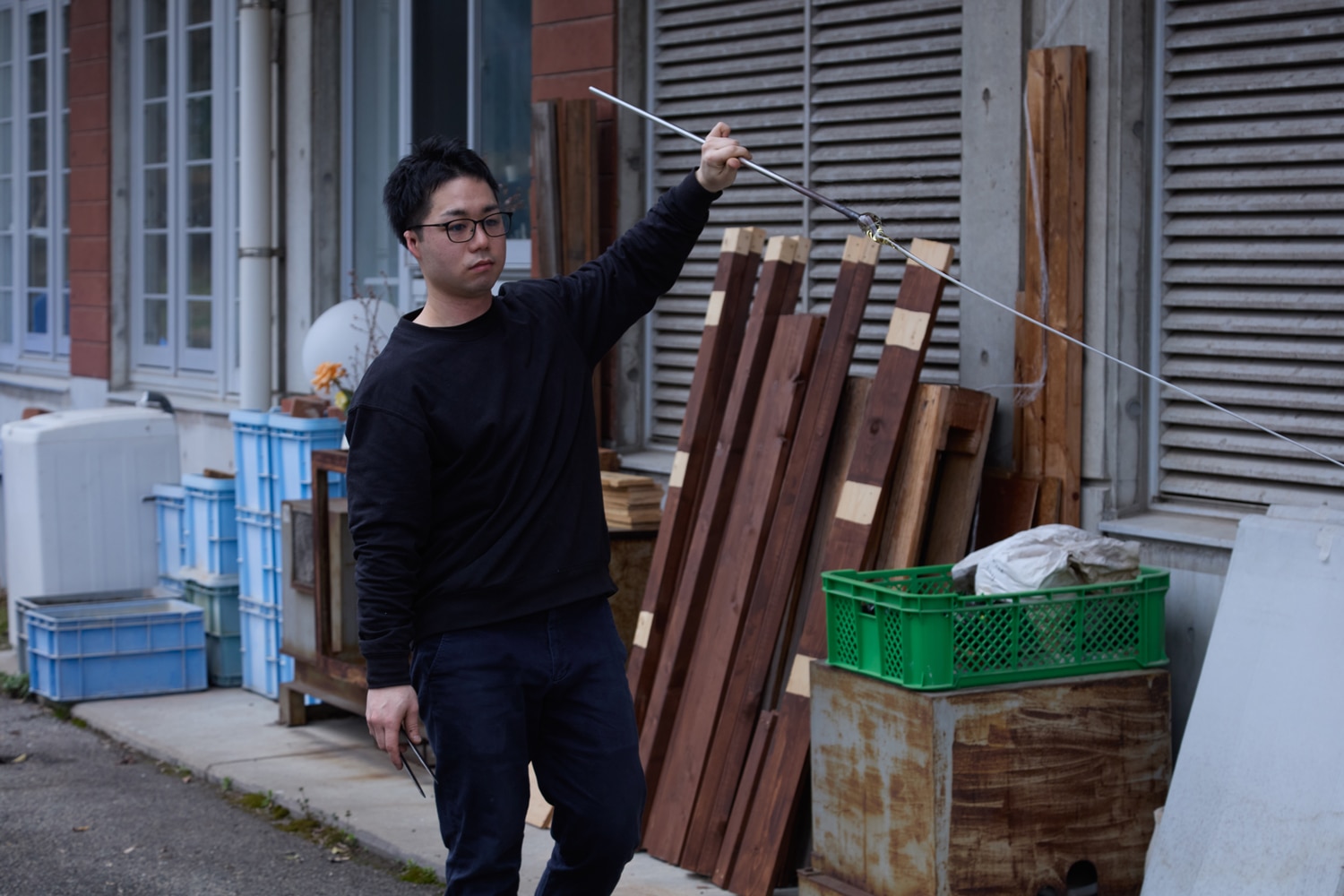 Glass sculptor Kensuke Takeoka