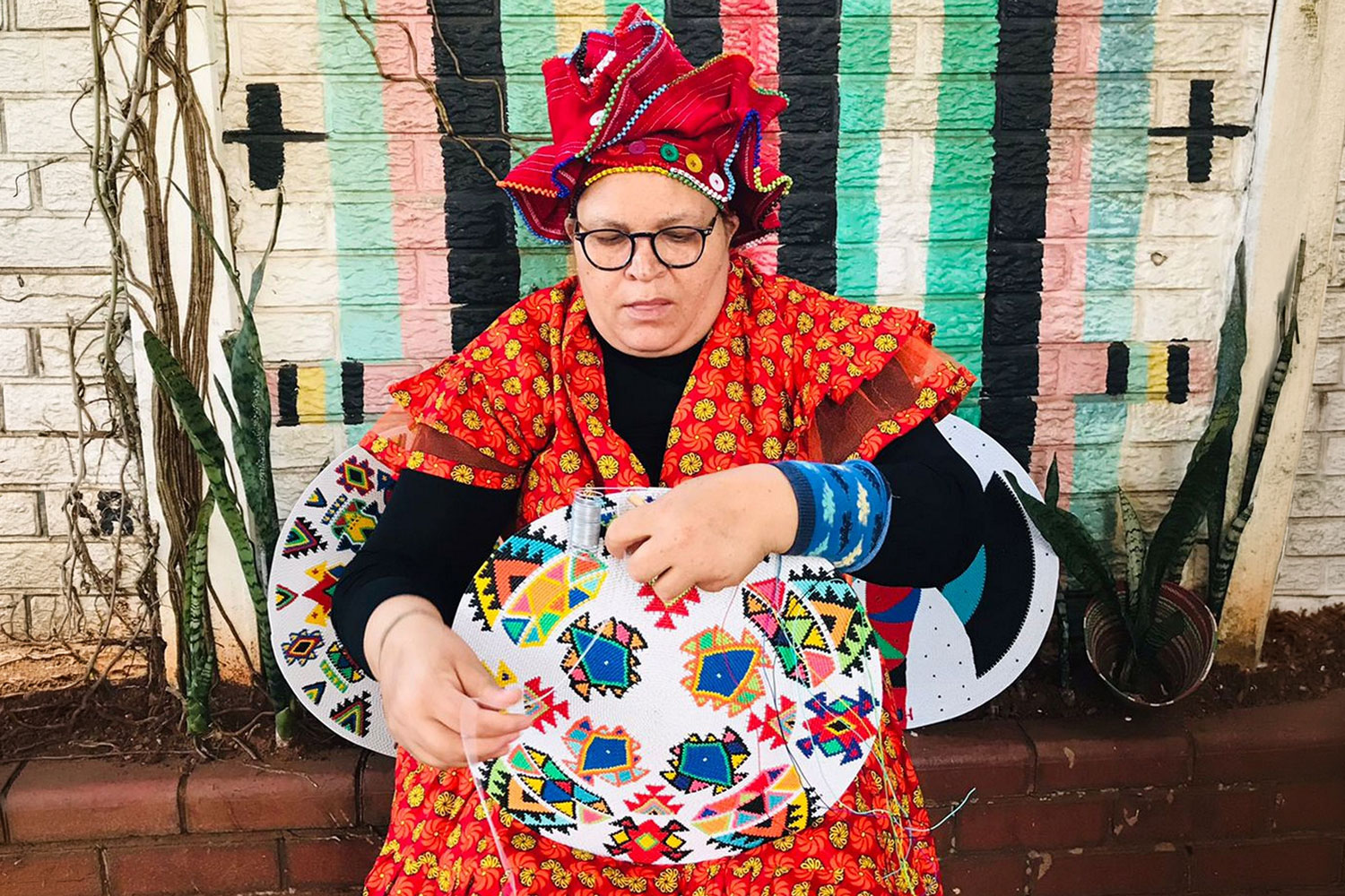 Hlengiwe Dube Weaving