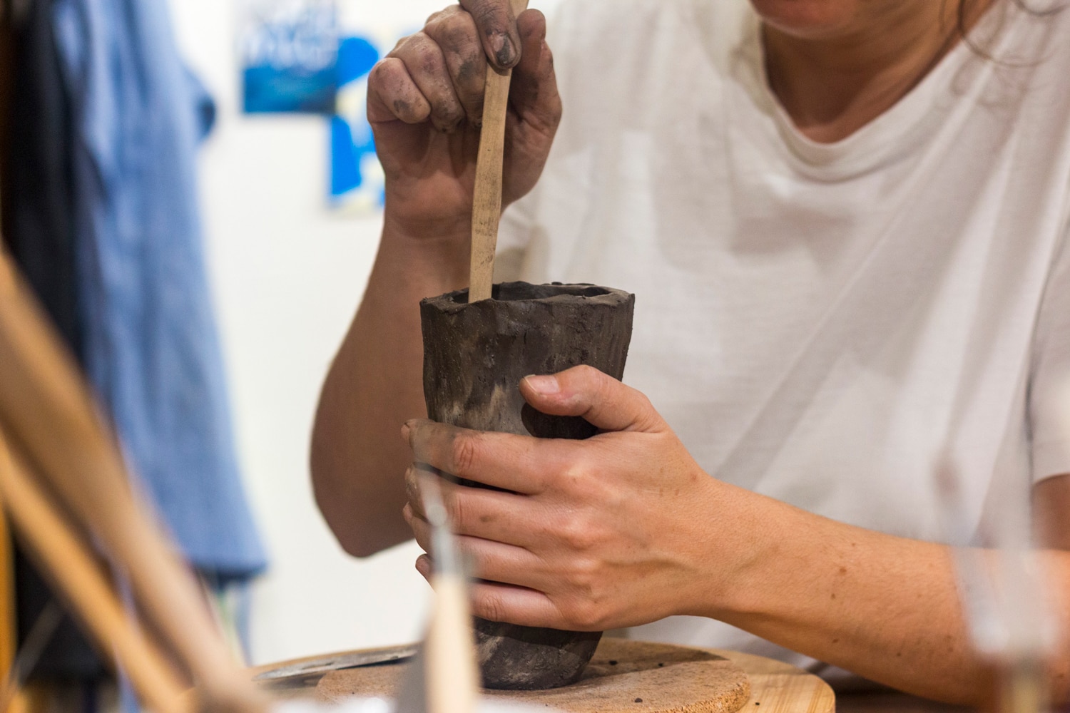 Cristina Garrón A Mediterranean ceramics workshop in Sitges