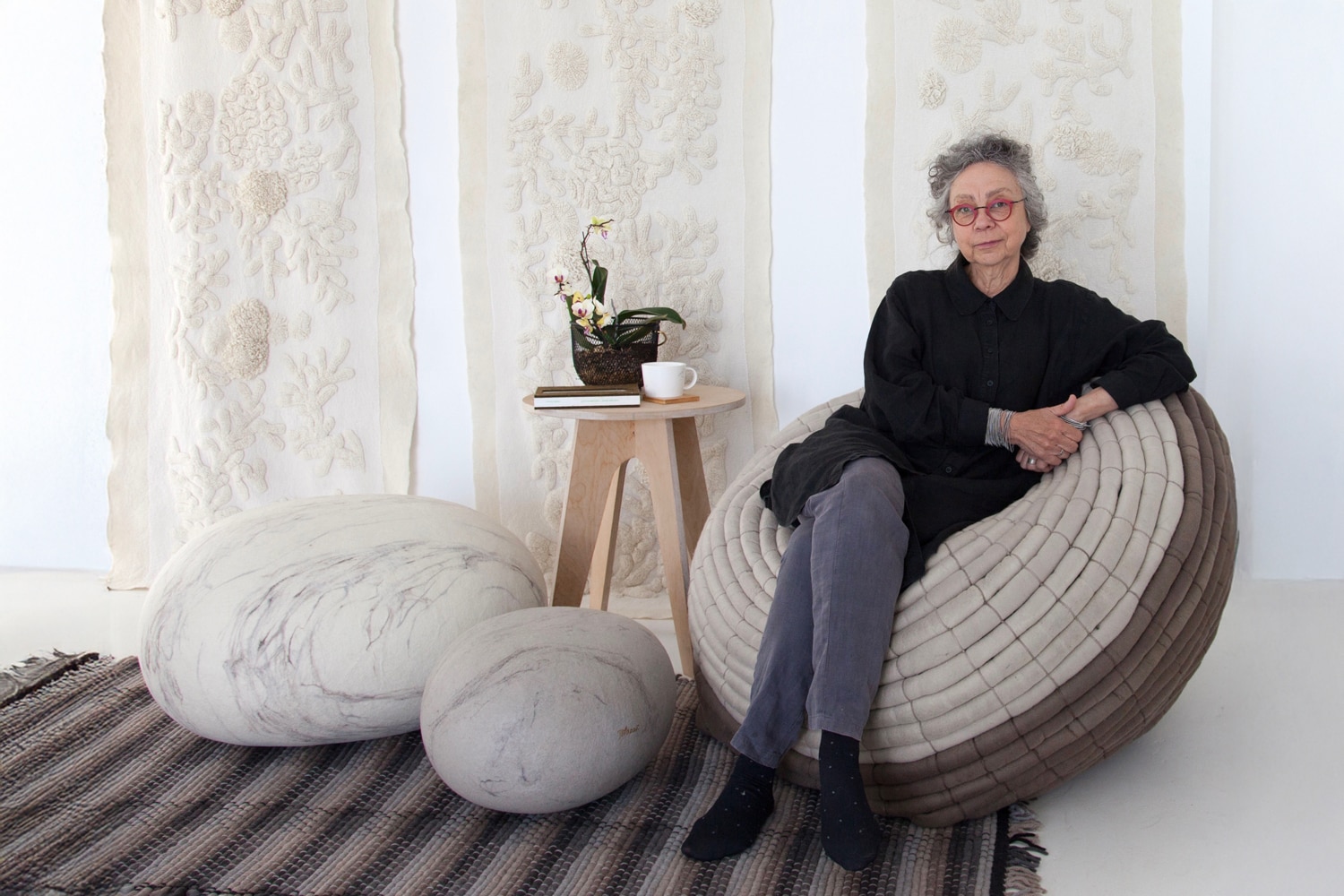 Felt maker Ronel Jordaan
