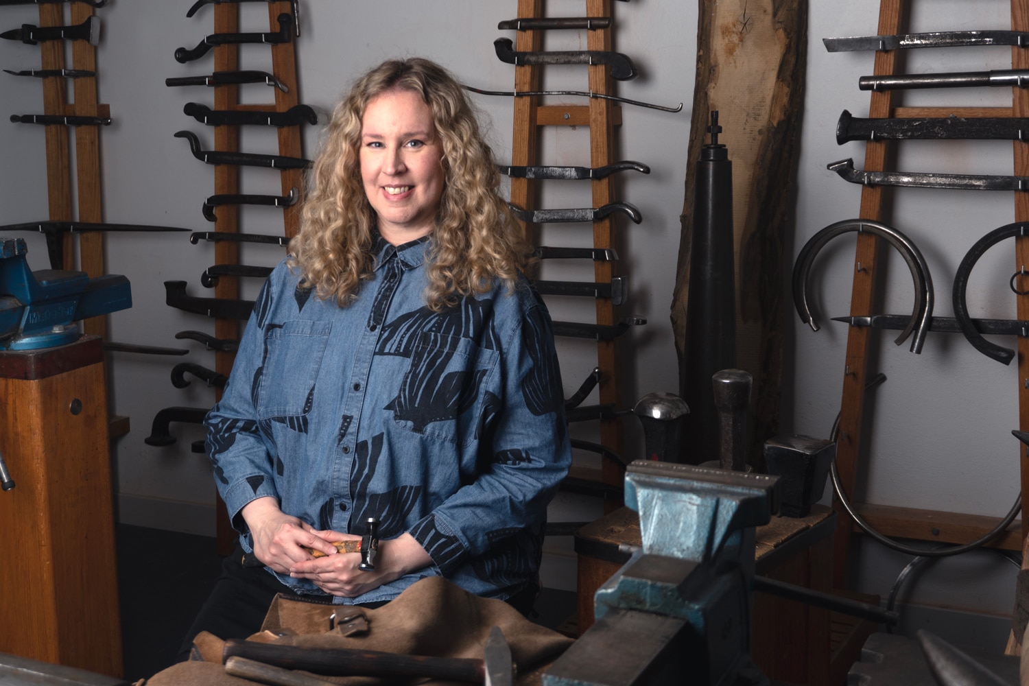Jewellery maker Jenny Jansson