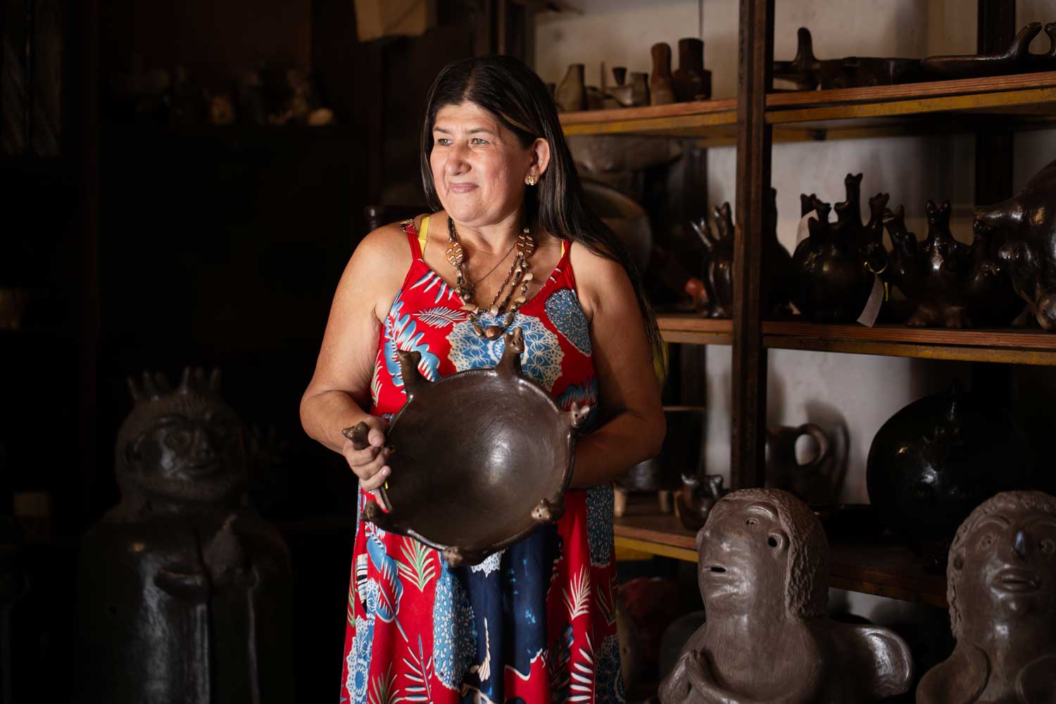 Ceramicist Julia Isidrez