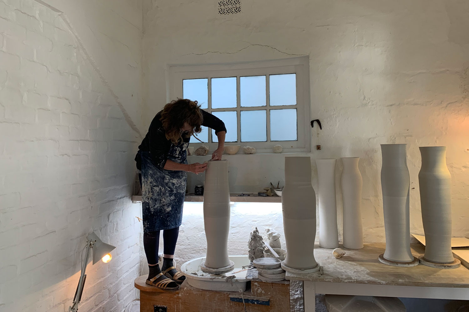 Katherine Glenday A free guided tour of a ceramics workshop in Kalkbay