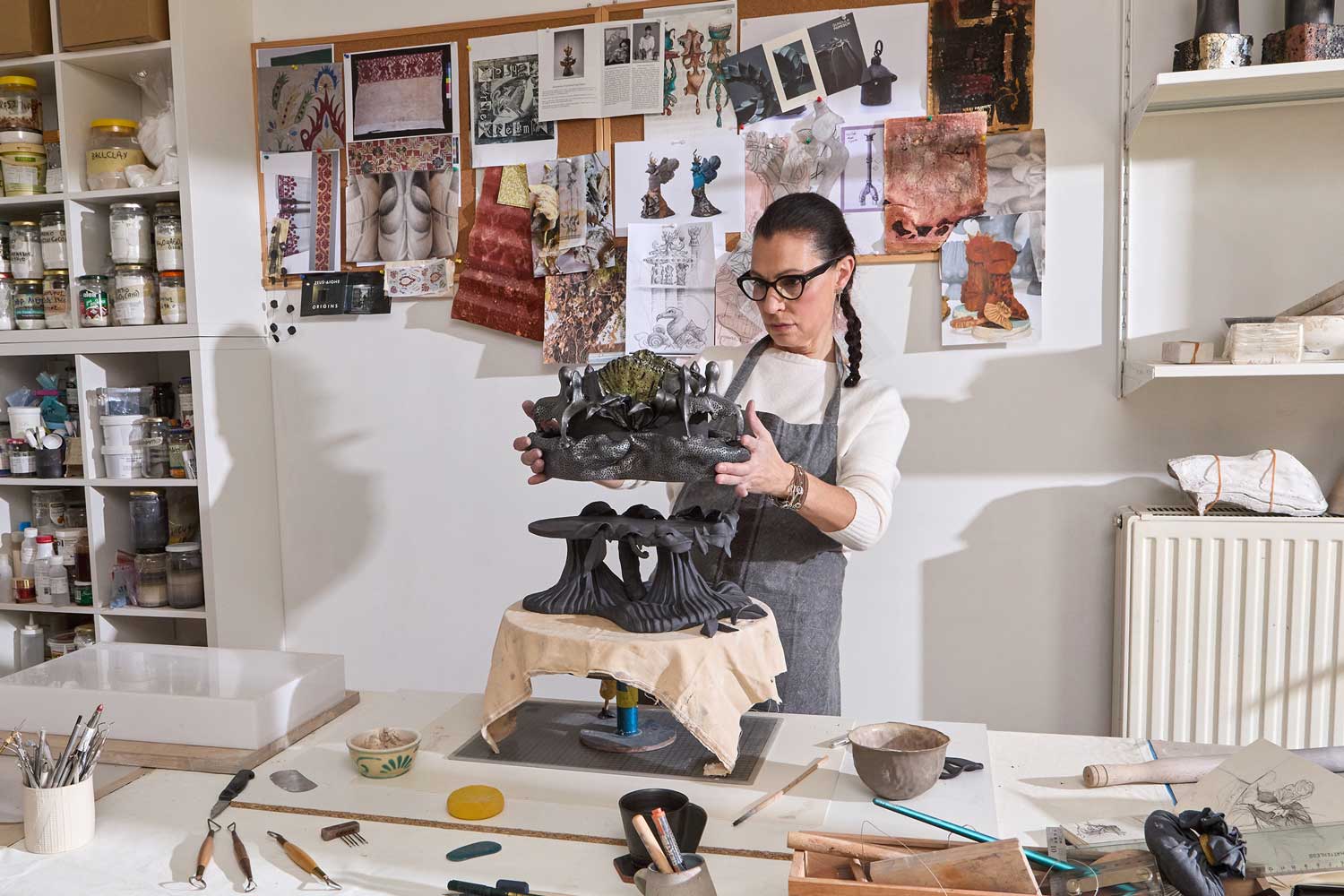 Ceramicist Mirka Drapaniotou