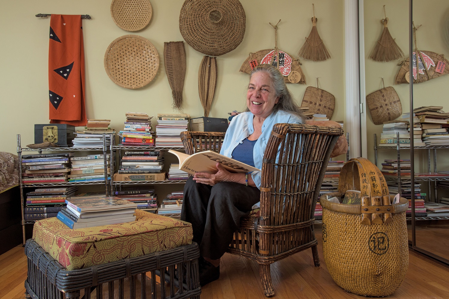 Basketweaver Nancy Moore Bess