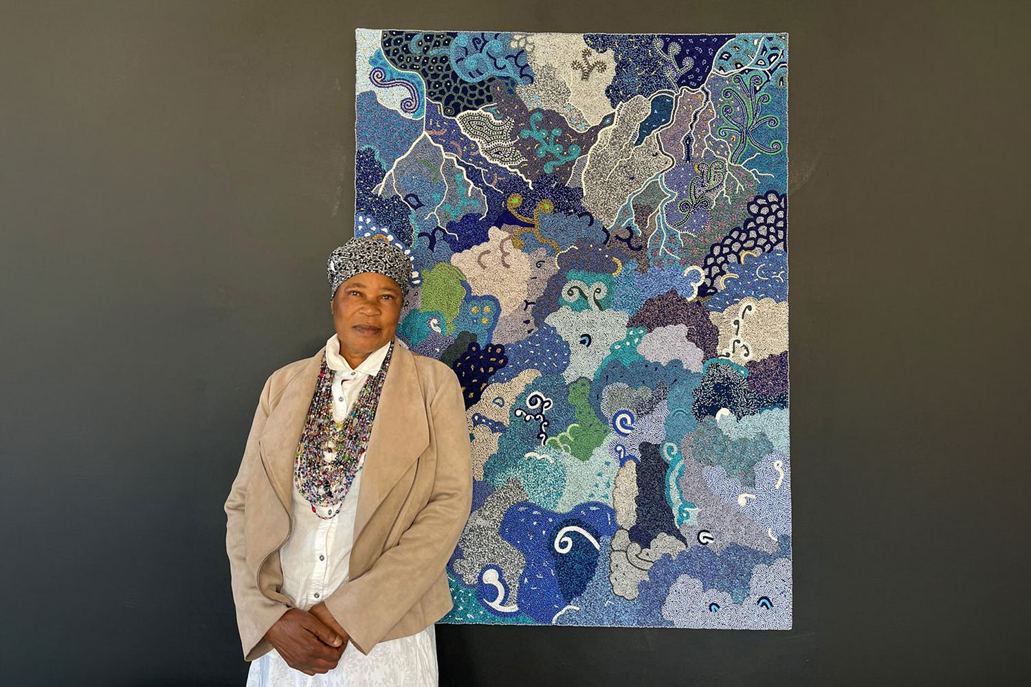Bead artist Ntombephi Ntobela