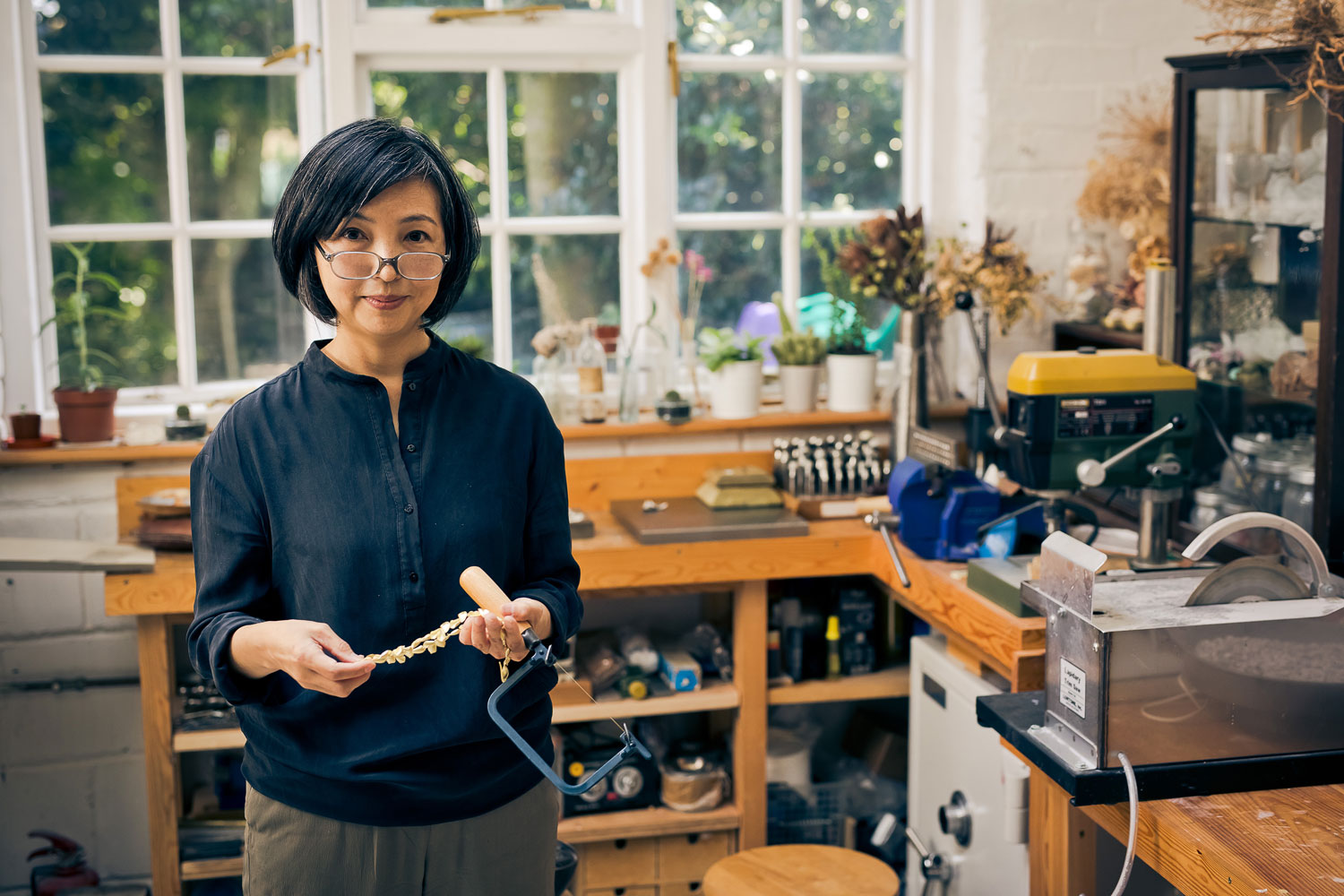 Kayo Saito Jewellery making