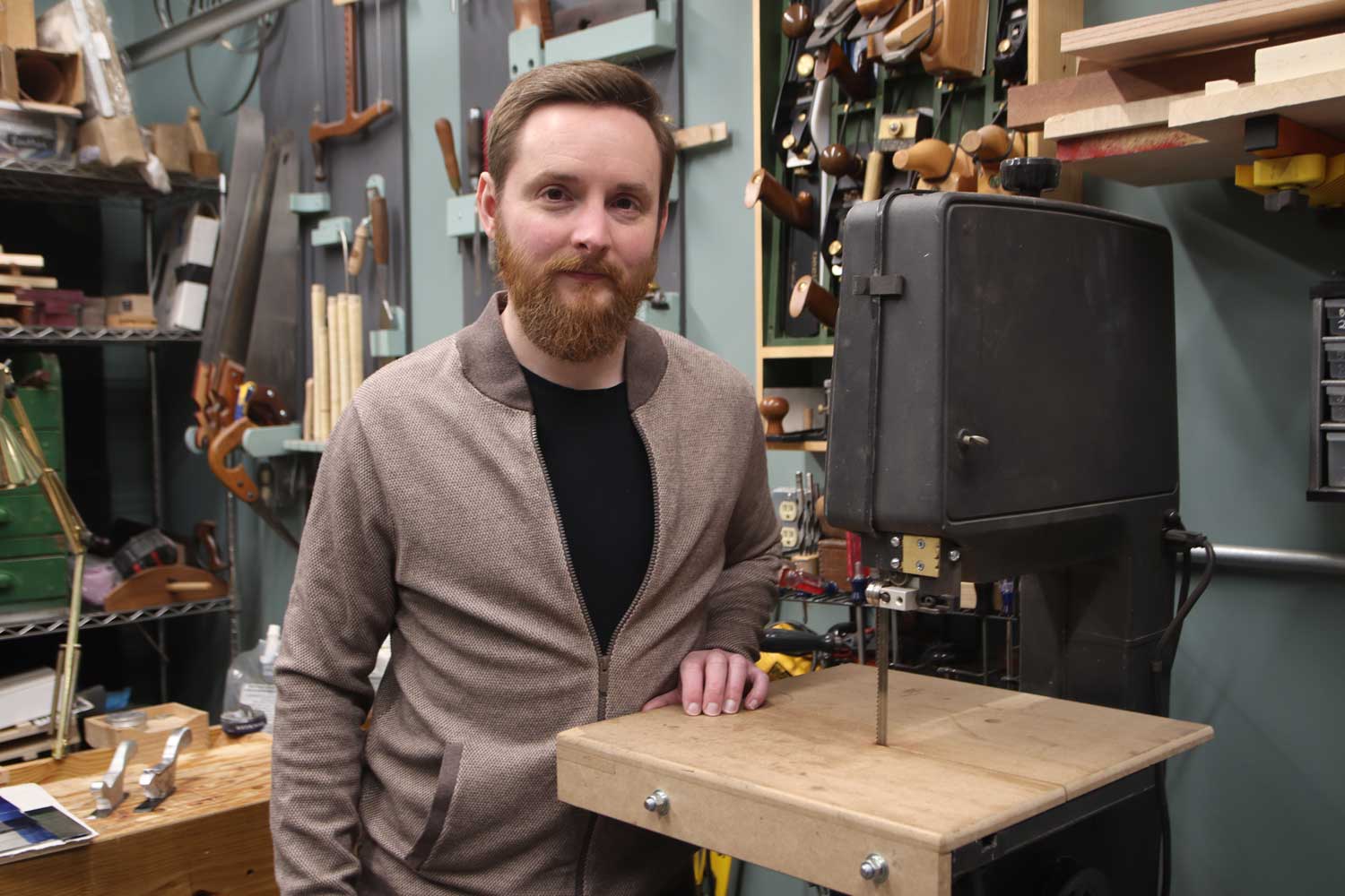 Woodworker Eric Meyer