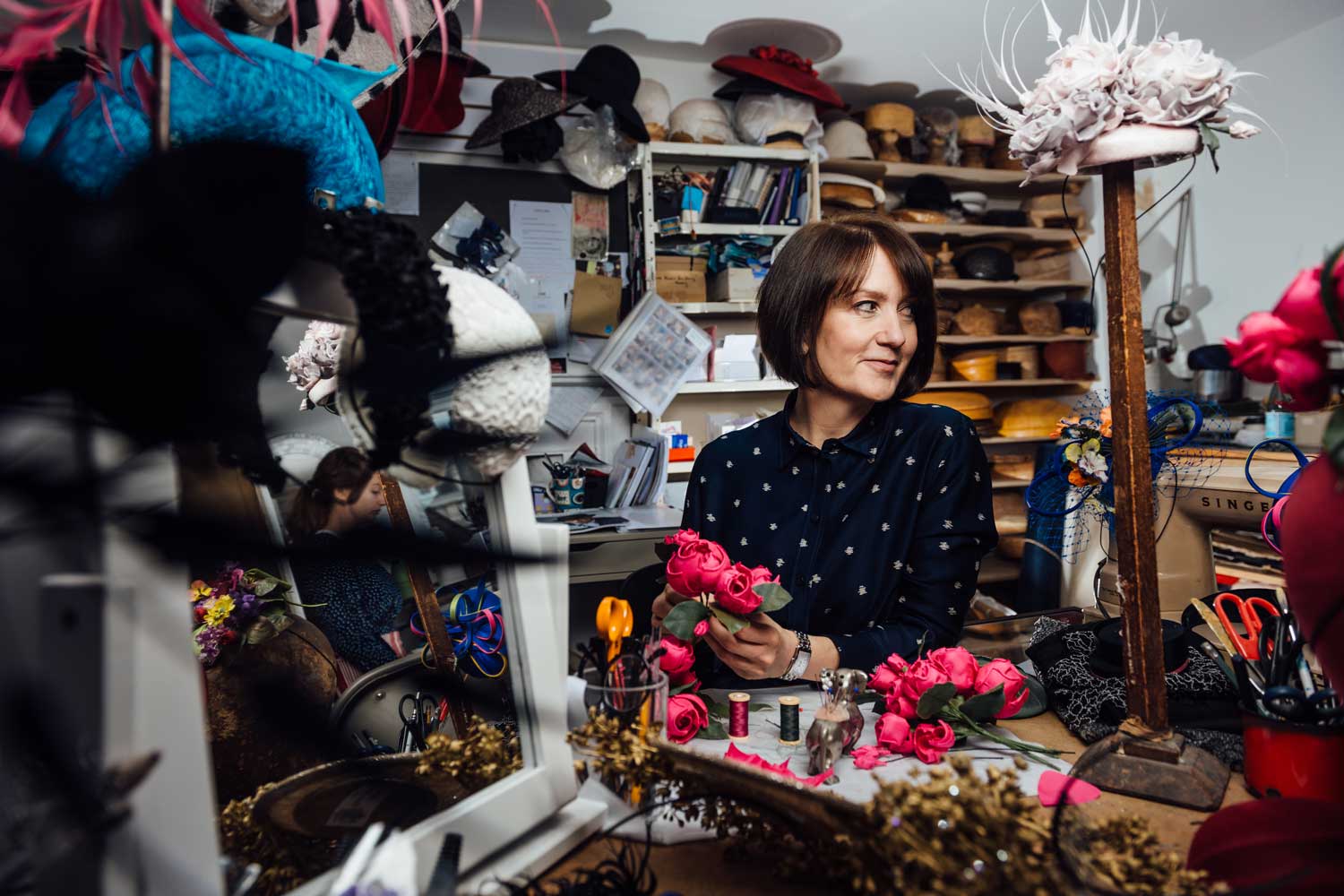 Milliner Rachel Trevor-Morgan