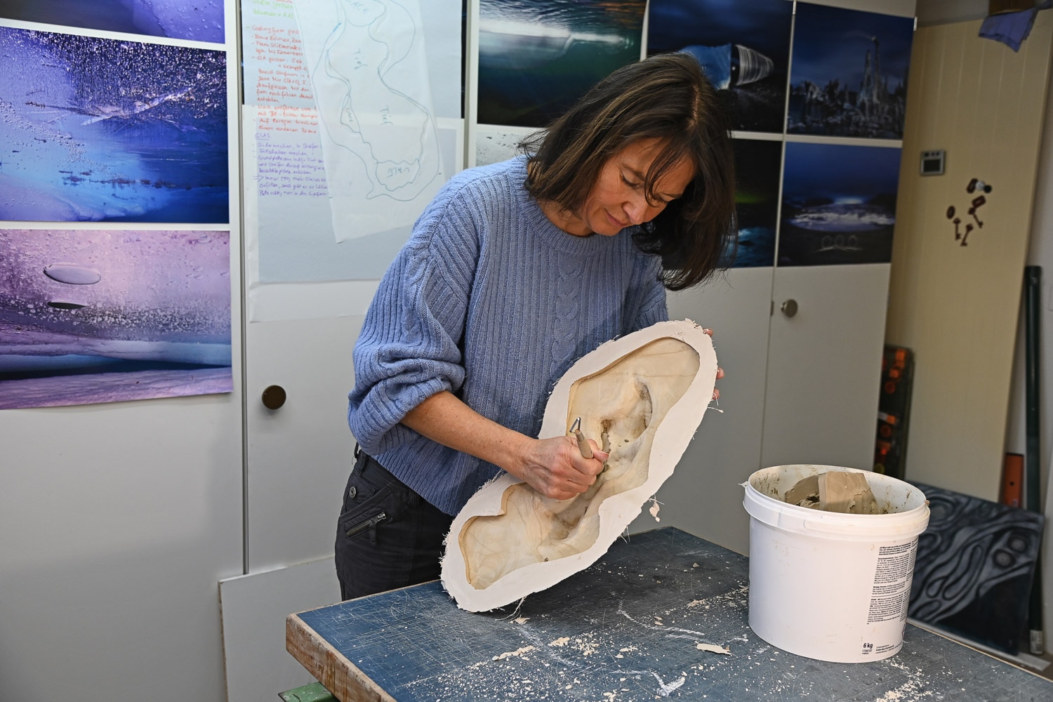 Priska Jacobs Glass sculpting