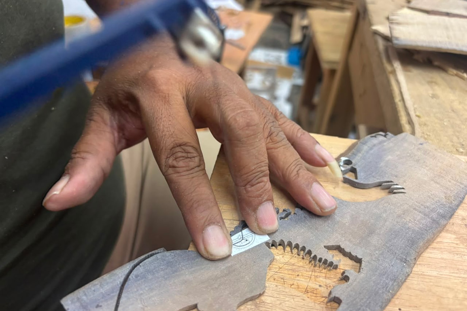Wood marquetry maker Sampigé & Co