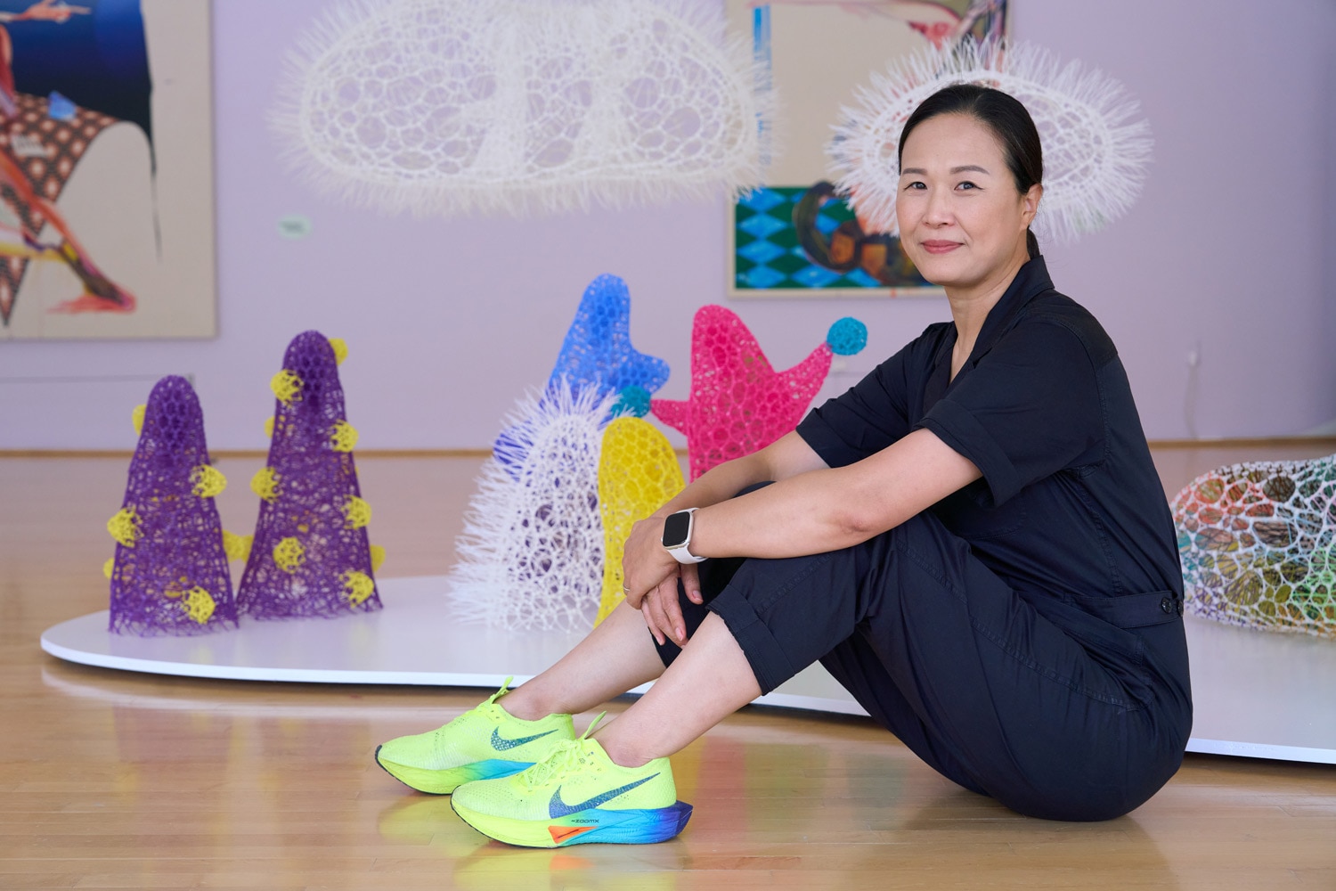 Plastic sculptor Sui Park