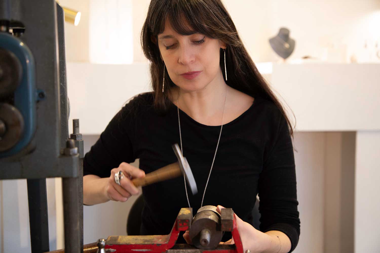 Jewellery maker Chiara De Filippis
