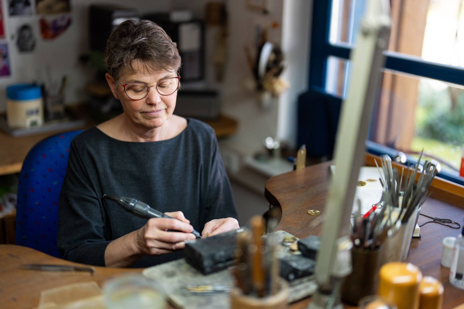 Jewellery maker Silke Lazarević