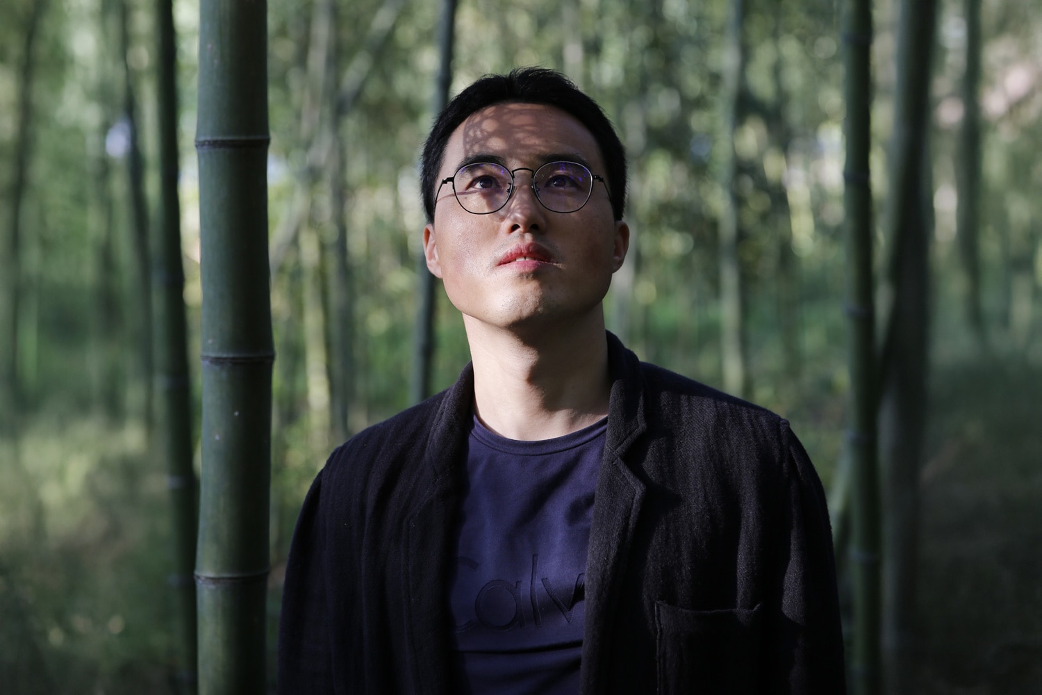Bamboo artist Yuefeng He 何越峰