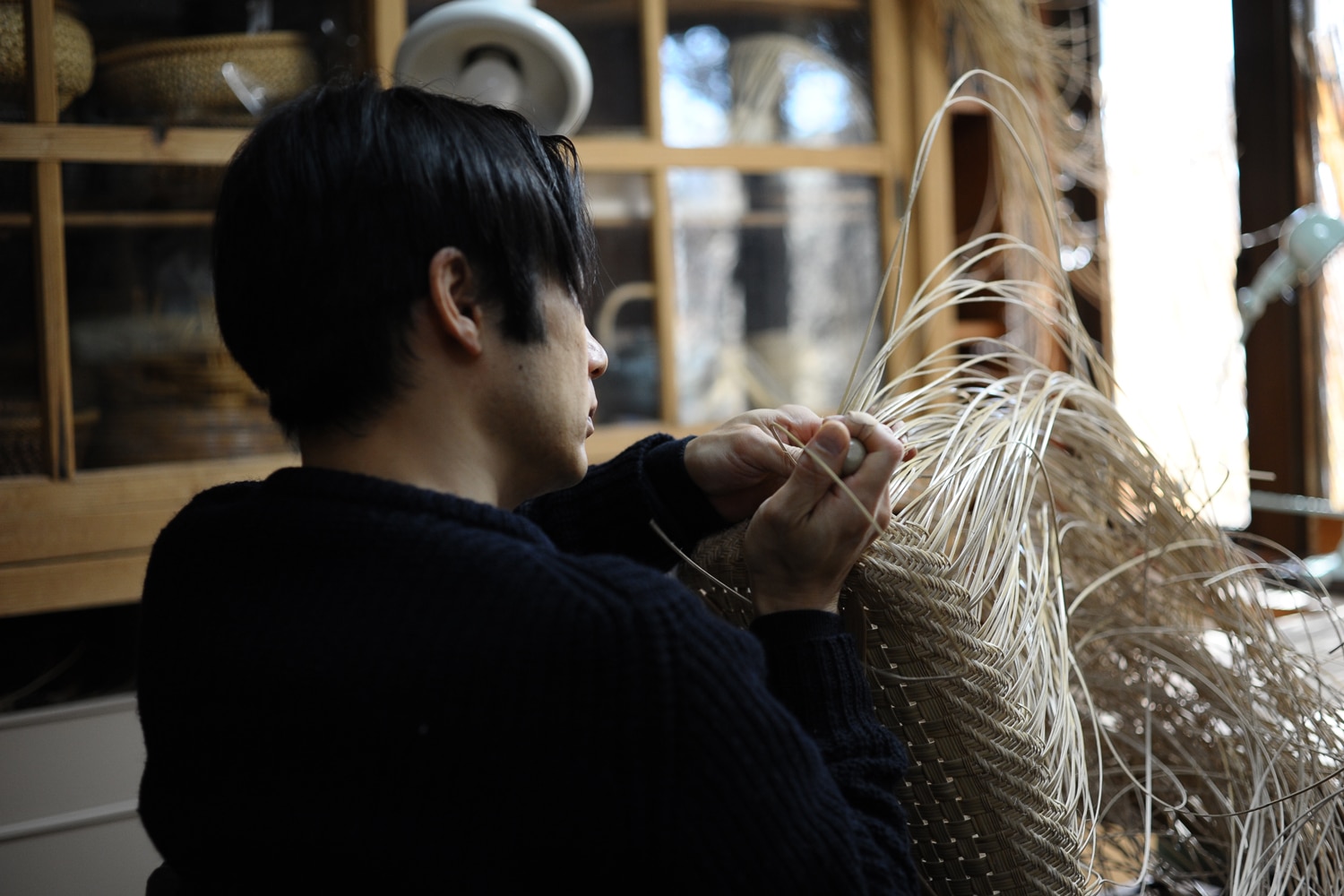 Basketweaver Junpei Kawaguchi