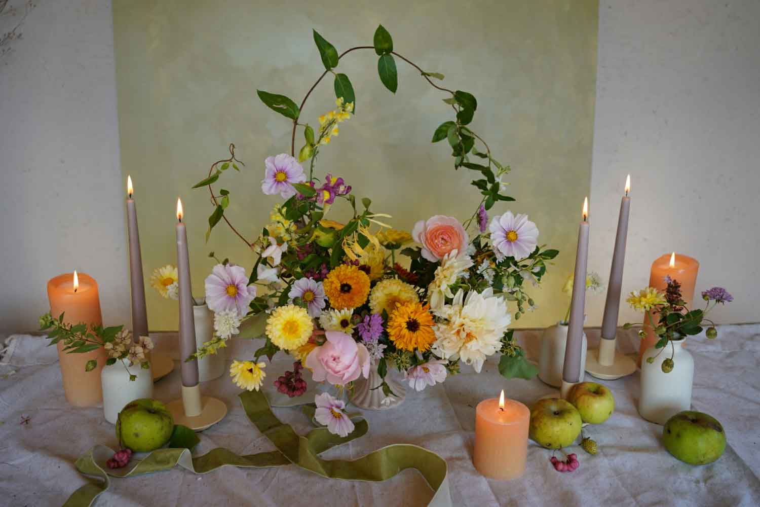 Clémentine Lévy Tablescape arrangement