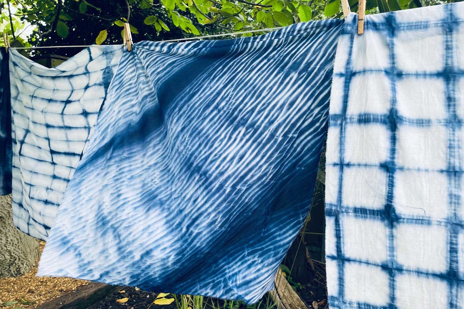 Katharine Gorham A hands-on course on shibori dyeing in London