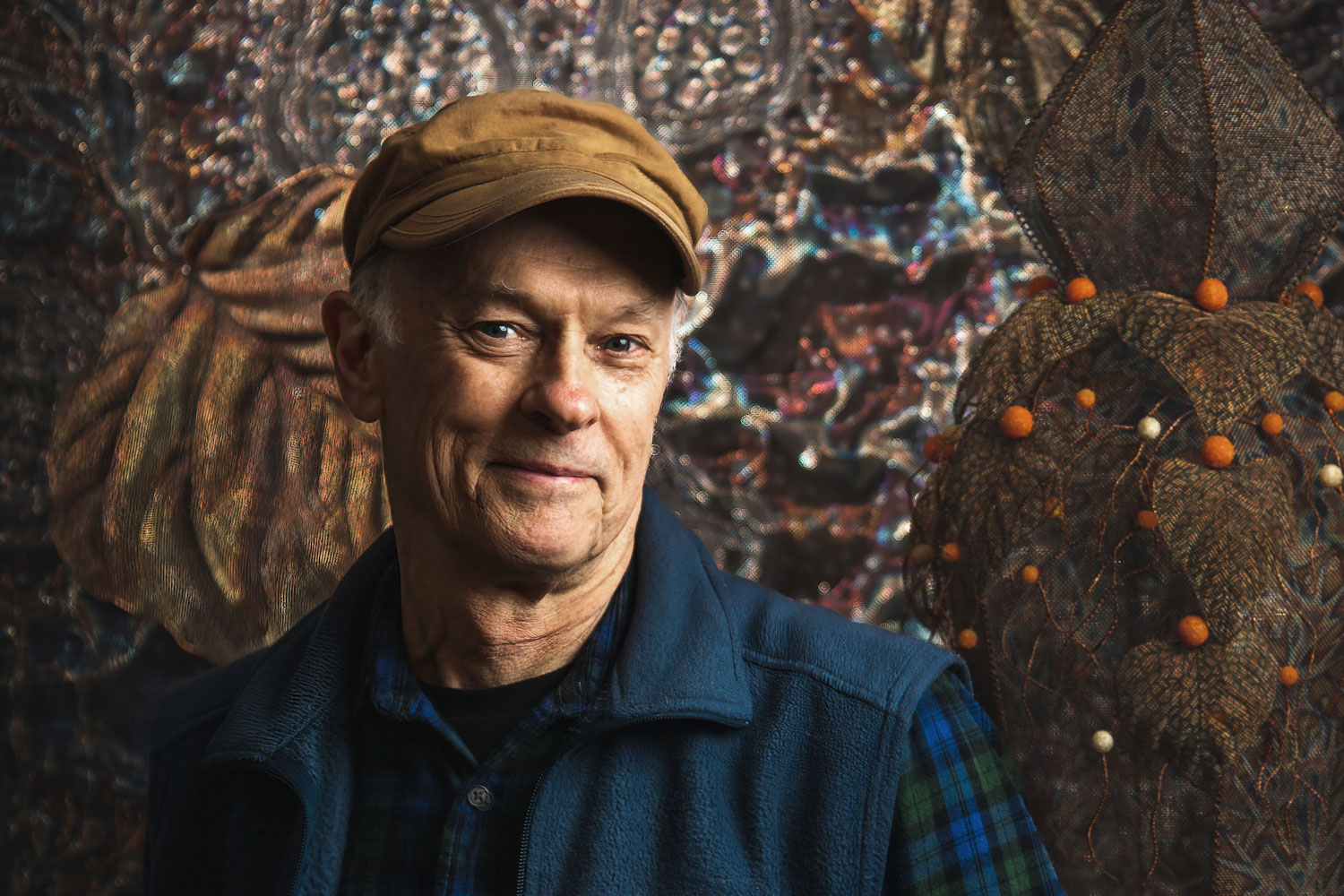 Metal sculptor Lanny Bergner