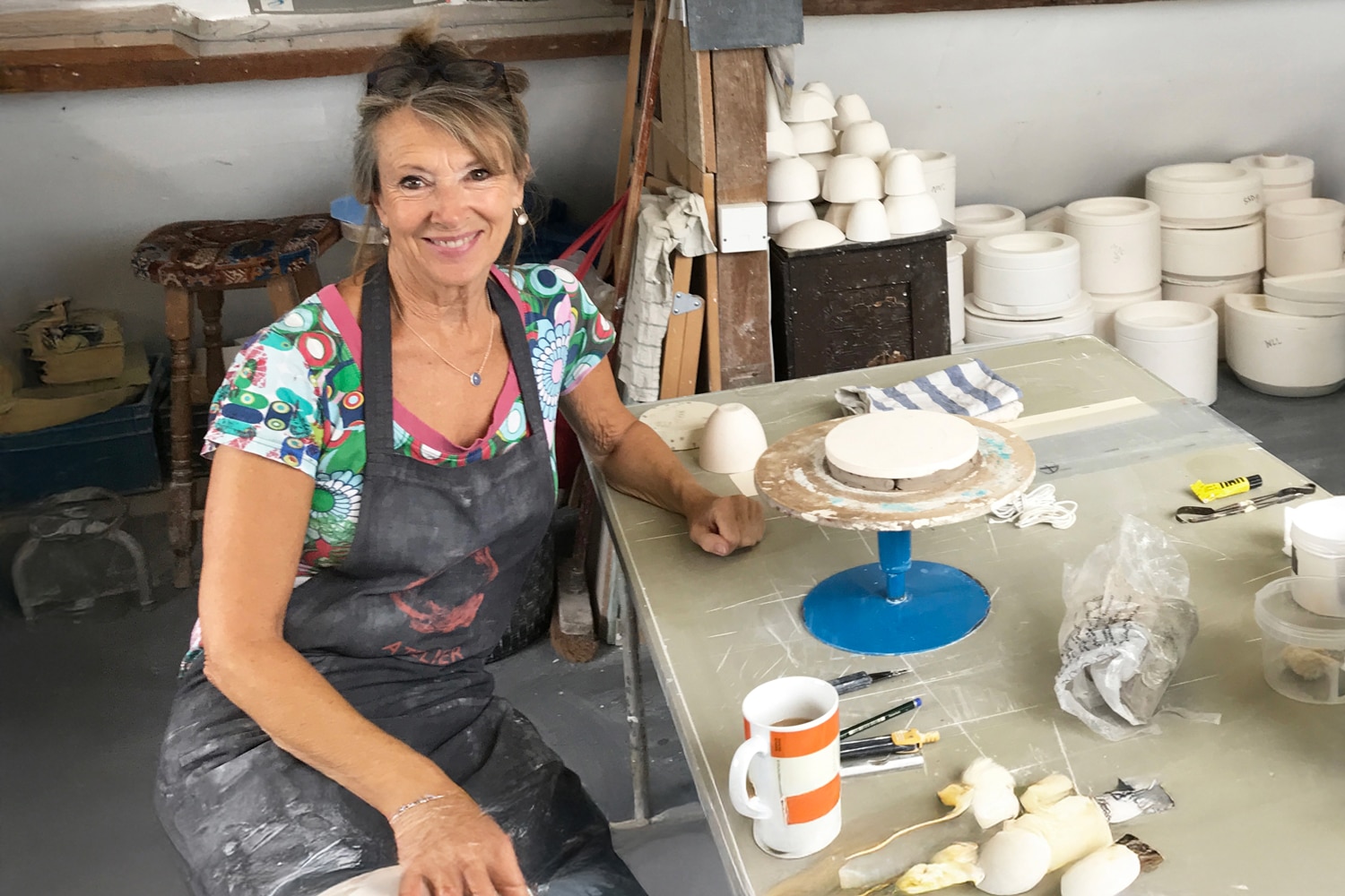 Ceramicist Sasha Wardell