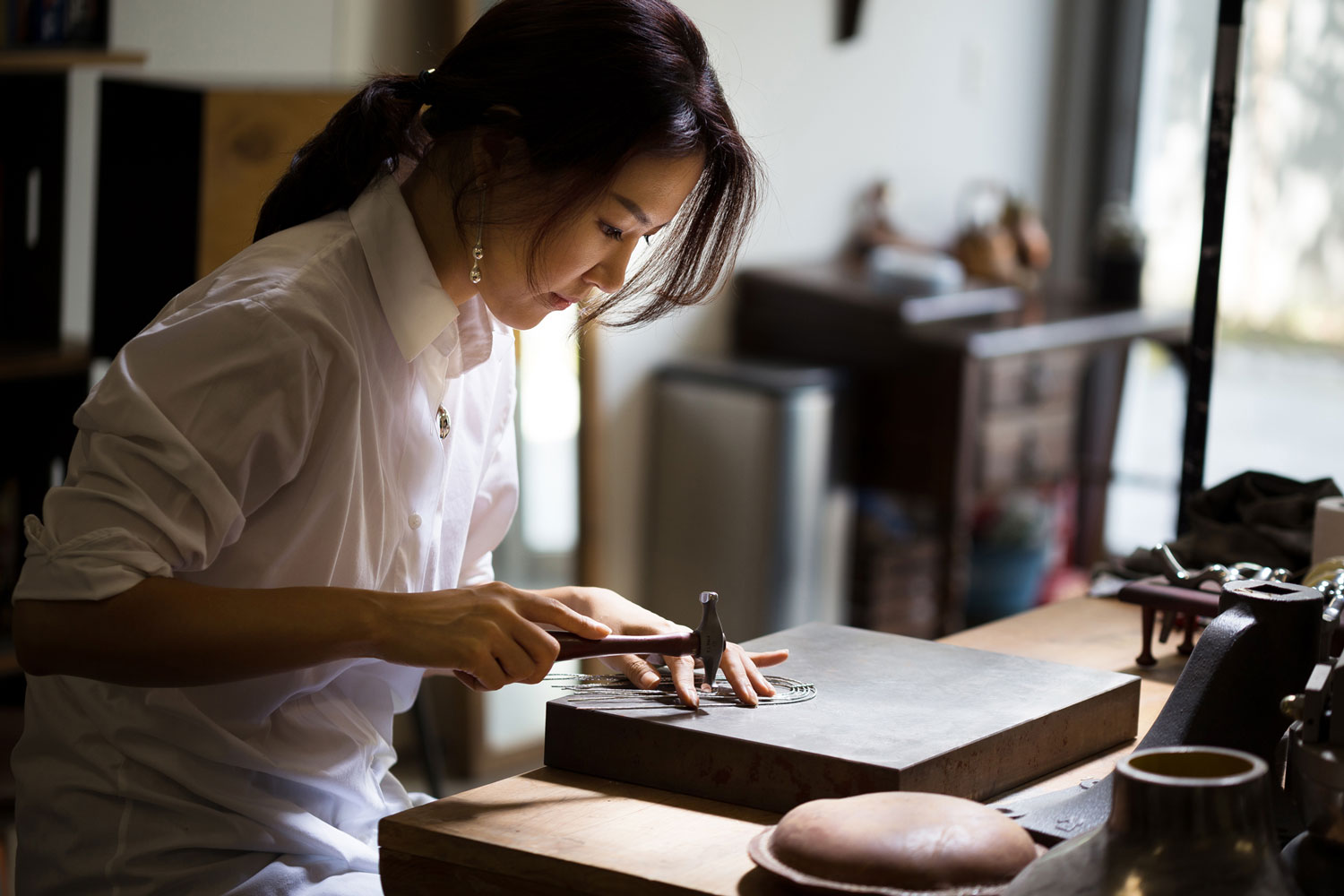 Sowon Joo Jewellery making