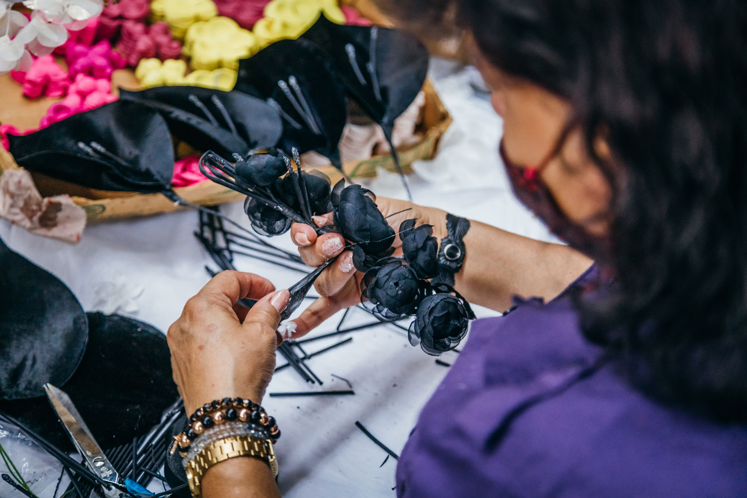 M&S Schmalberg Artificial flower making