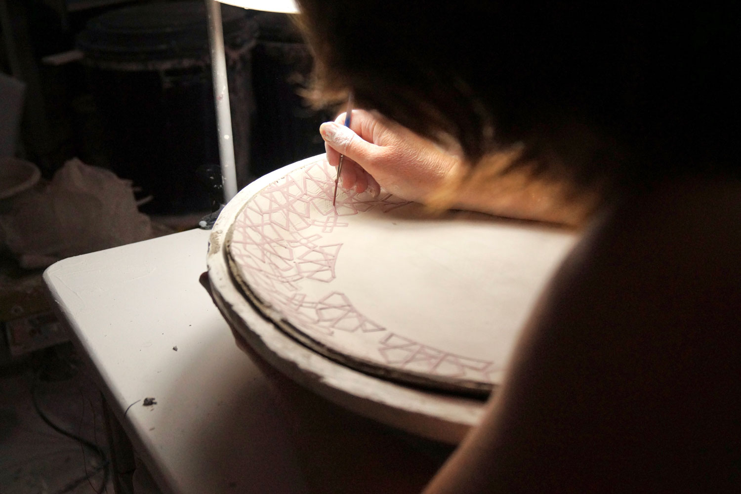 Elsa Dinerstein Porcelain crafting