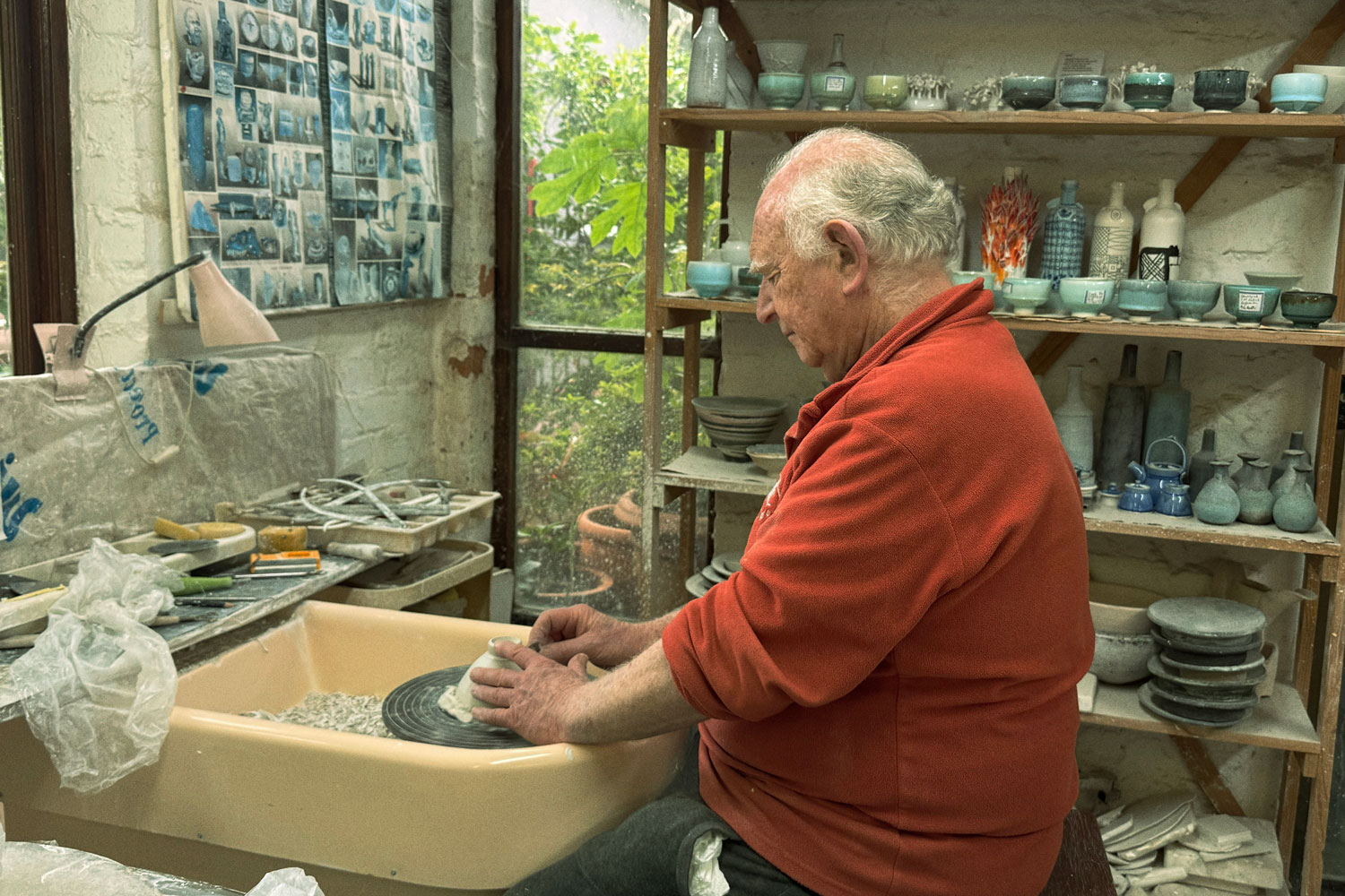 Ralph Johnson Porcelain crafting