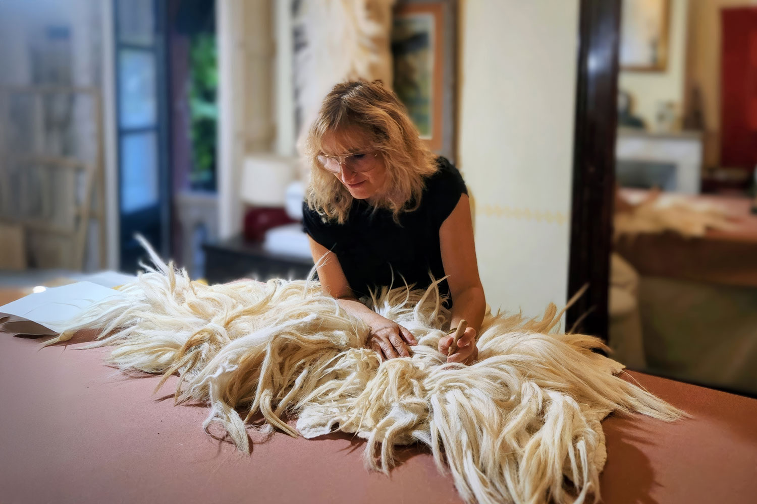 Anna Carmona Textile creation